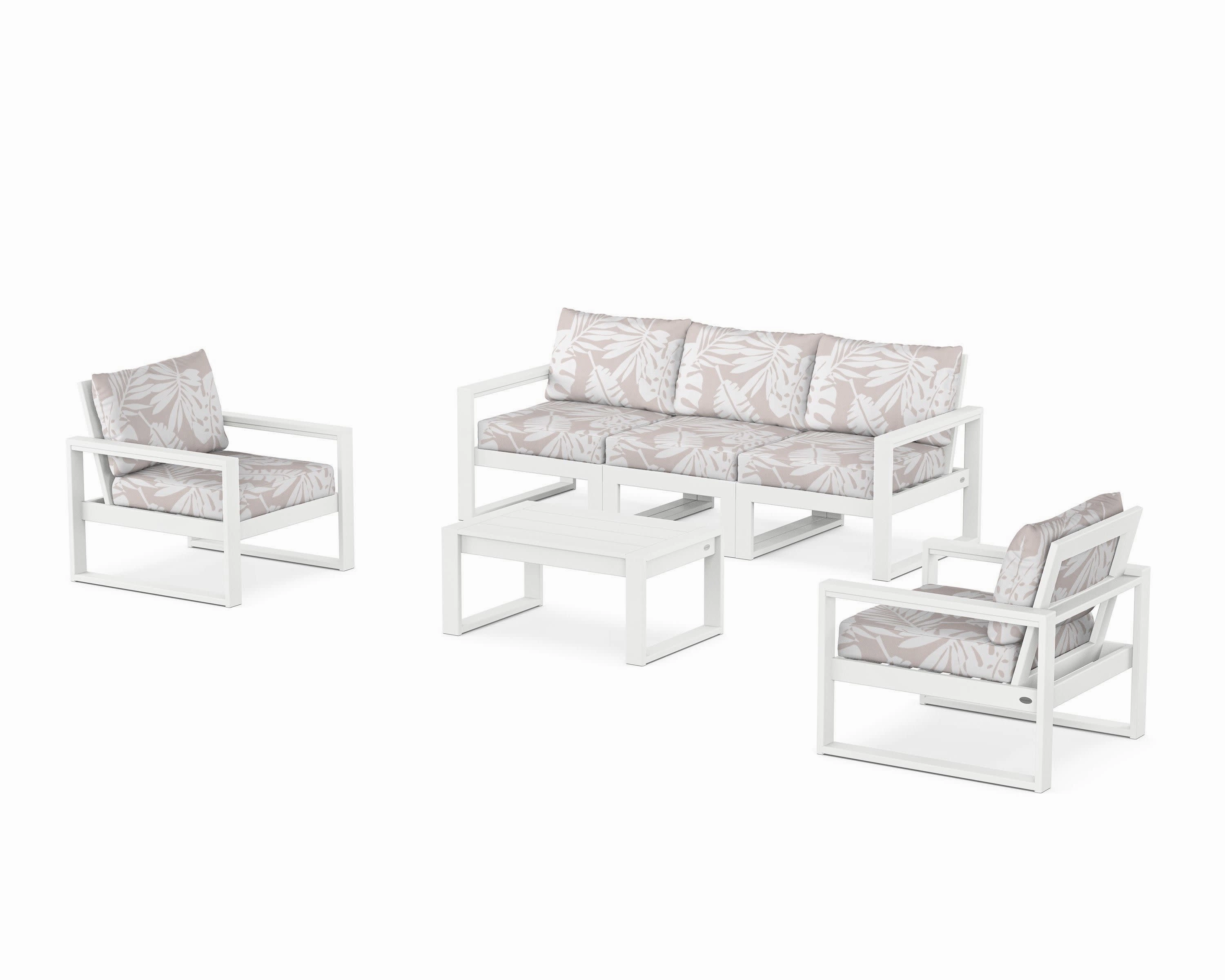 EDGE Sectional 4-Piece Deep Seating Set with Sofa