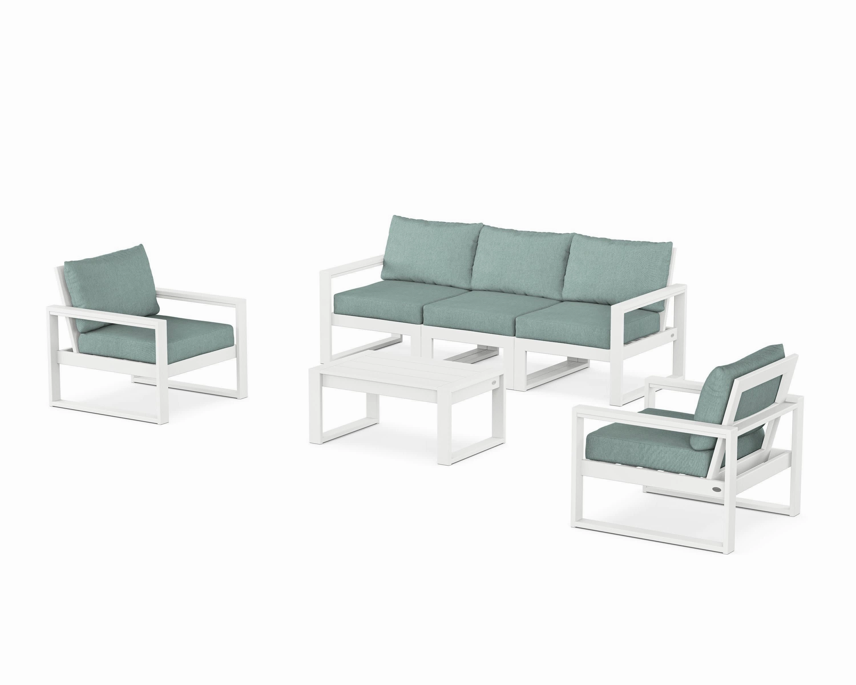EDGE Sectional 4-Piece Deep Seating Set with Sofa