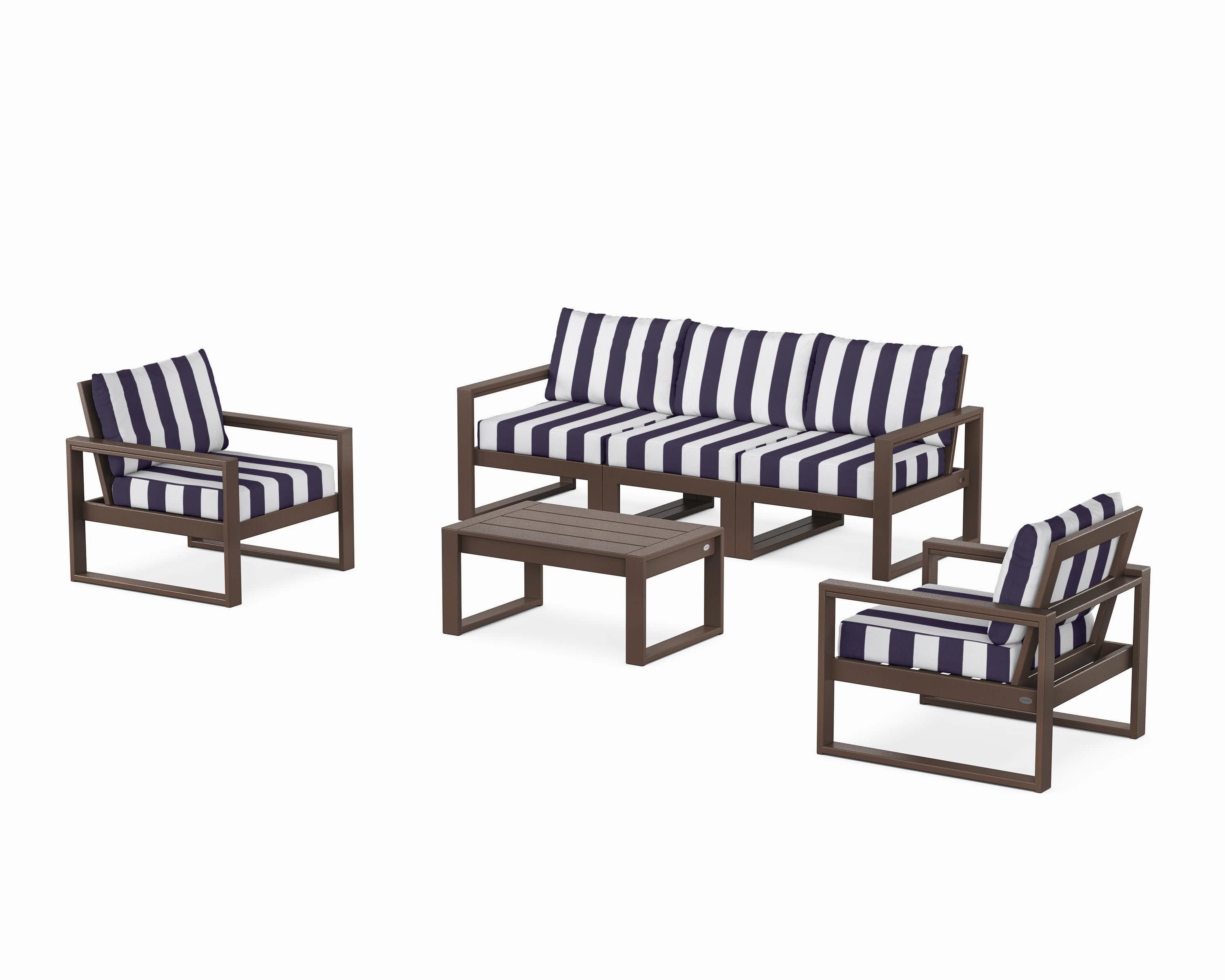 EDGE Sectional 4-Piece Deep Seating Set with Sofa
