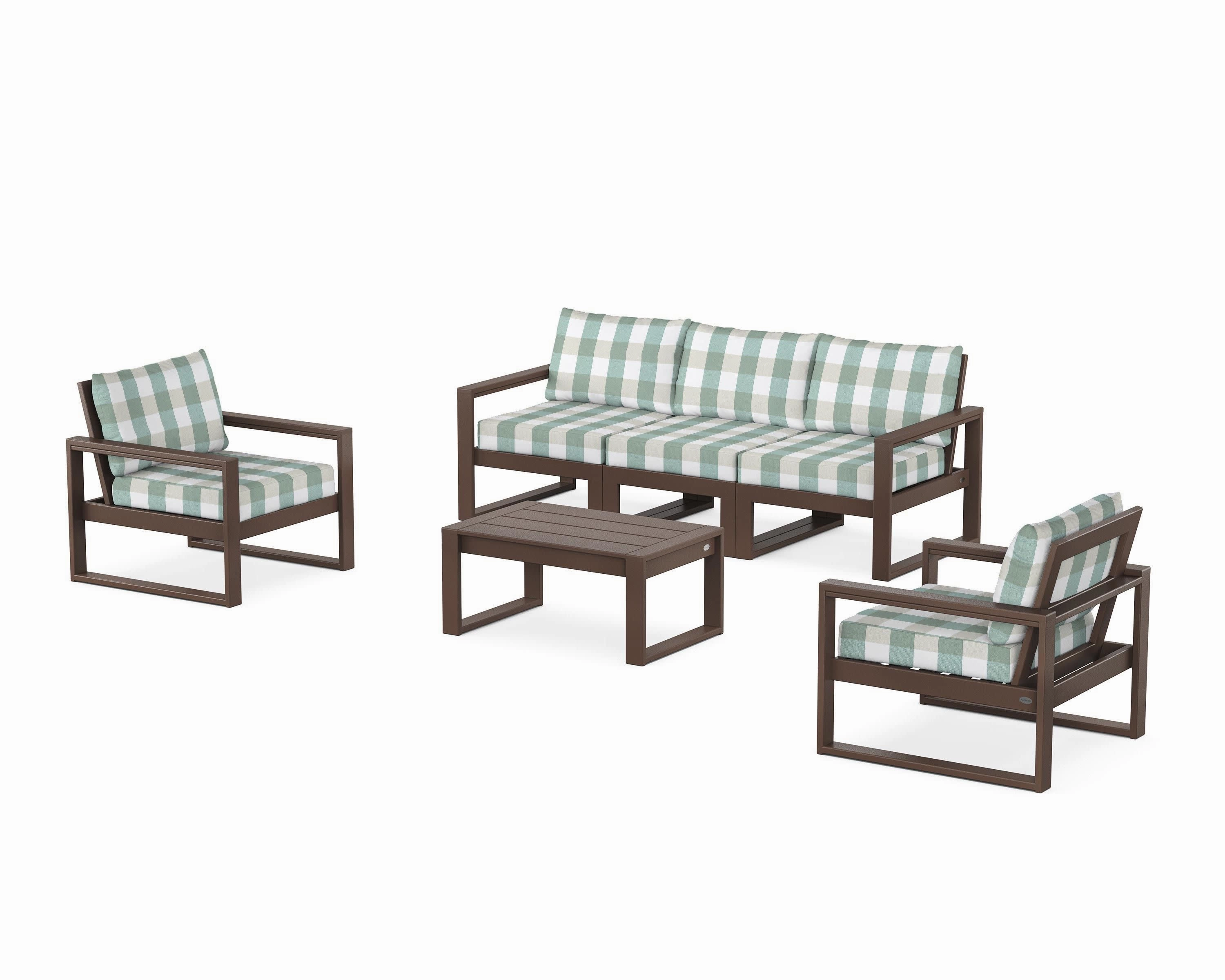EDGE Sectional 4-Piece Deep Seating Set with Sofa