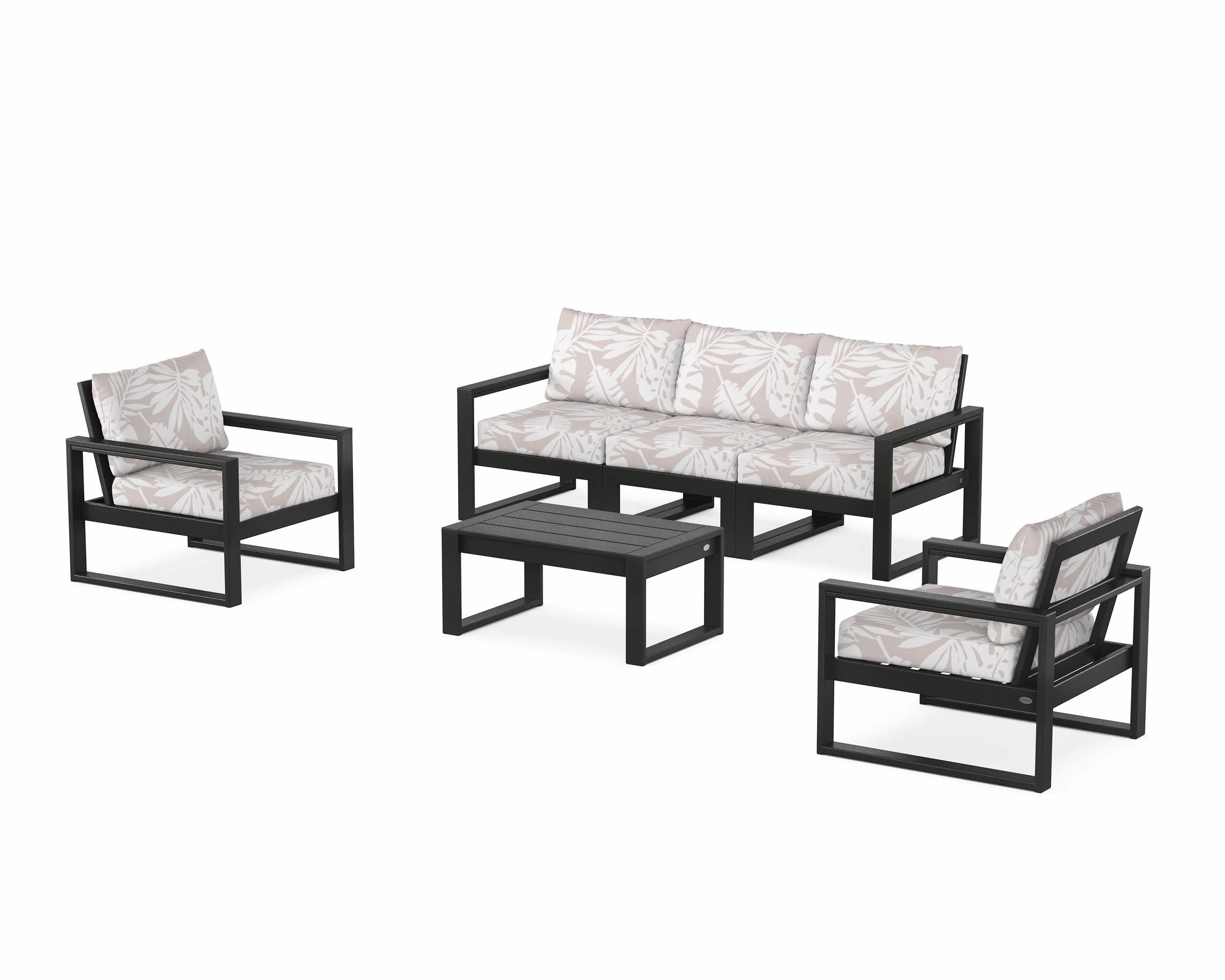 EDGE Sectional 4-Piece Deep Seating Set with Sofa