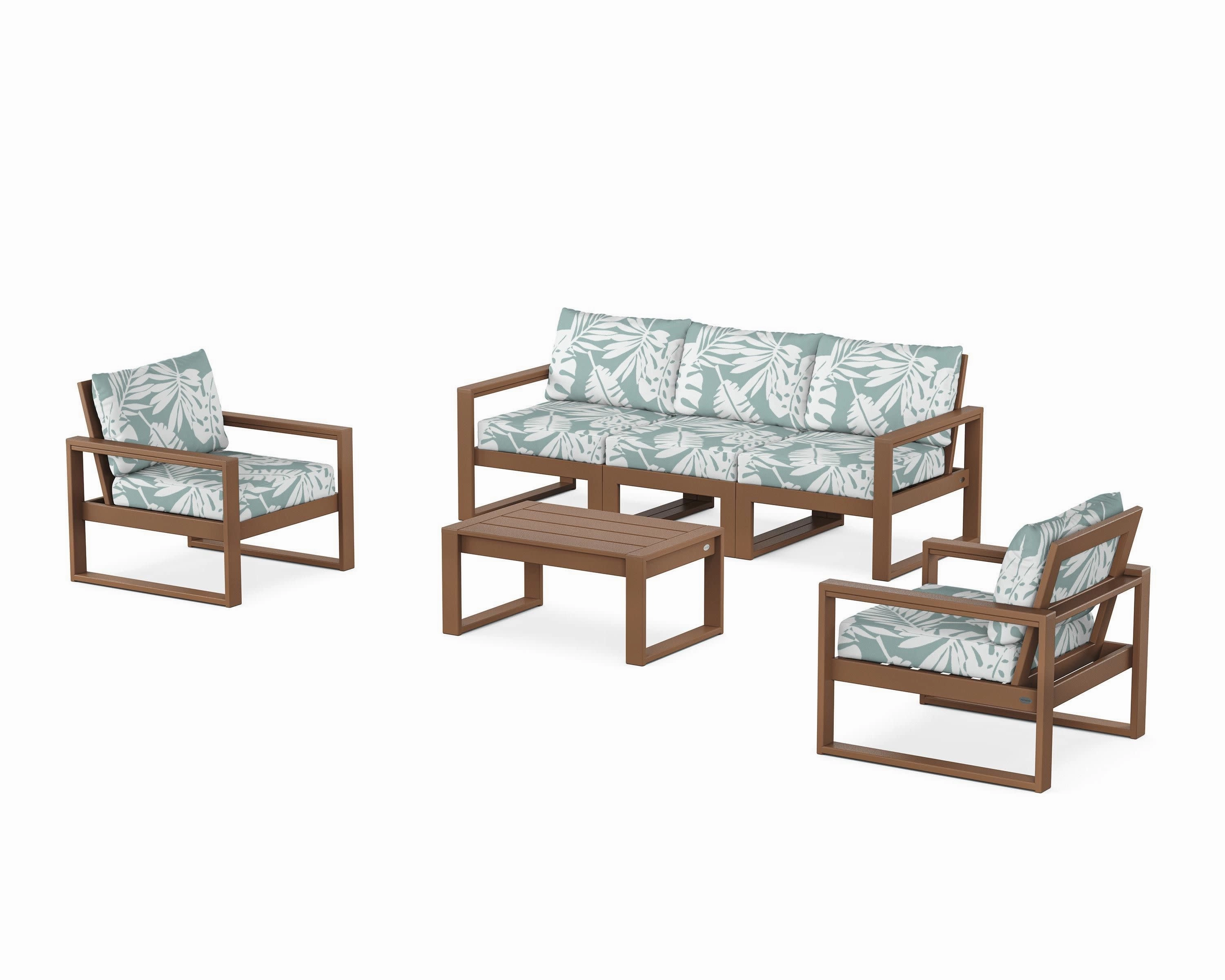 EDGE Sectional 4-Piece Deep Seating Set with Sofa