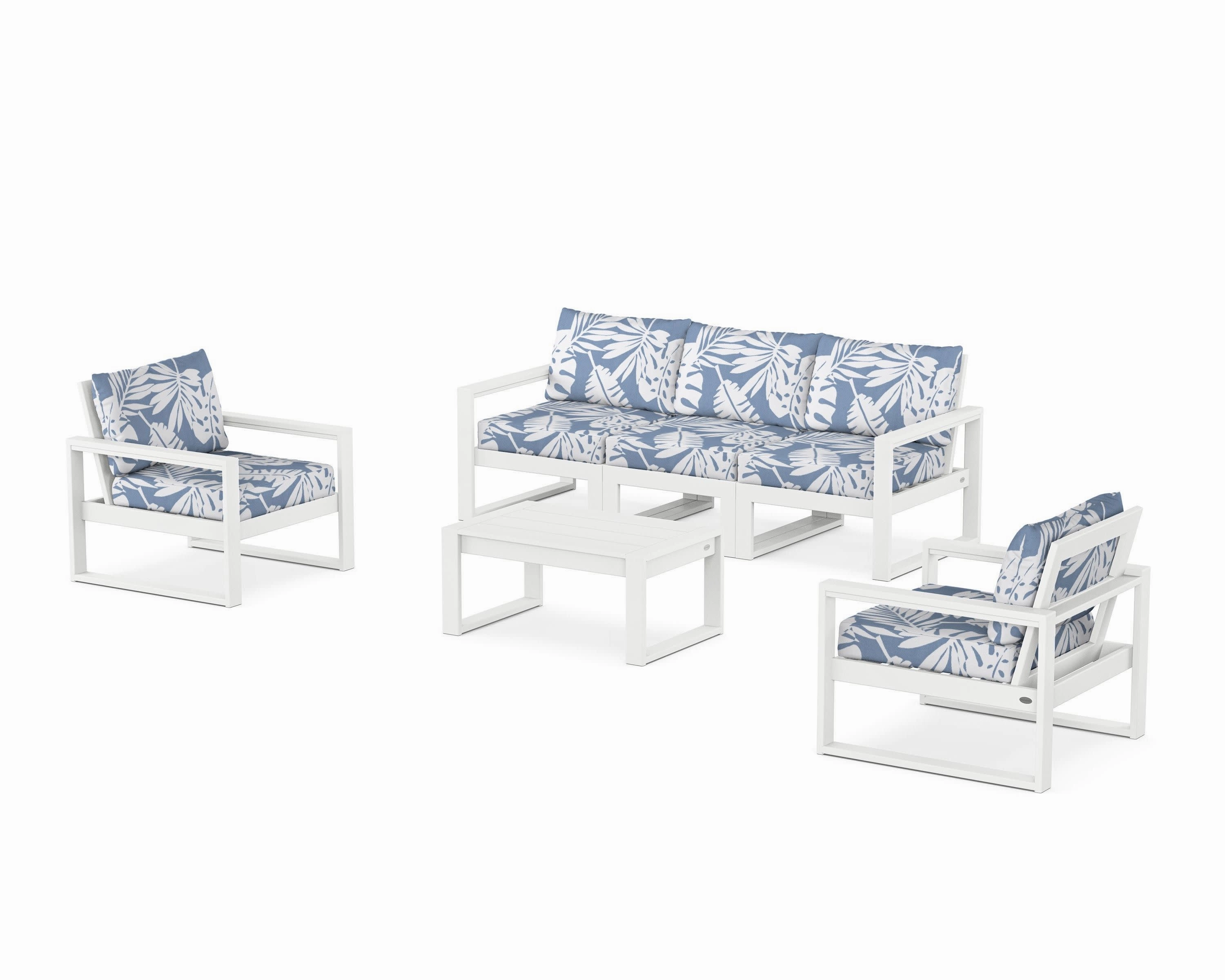 EDGE Sectional 4-Piece Deep Seating Set with Sofa
