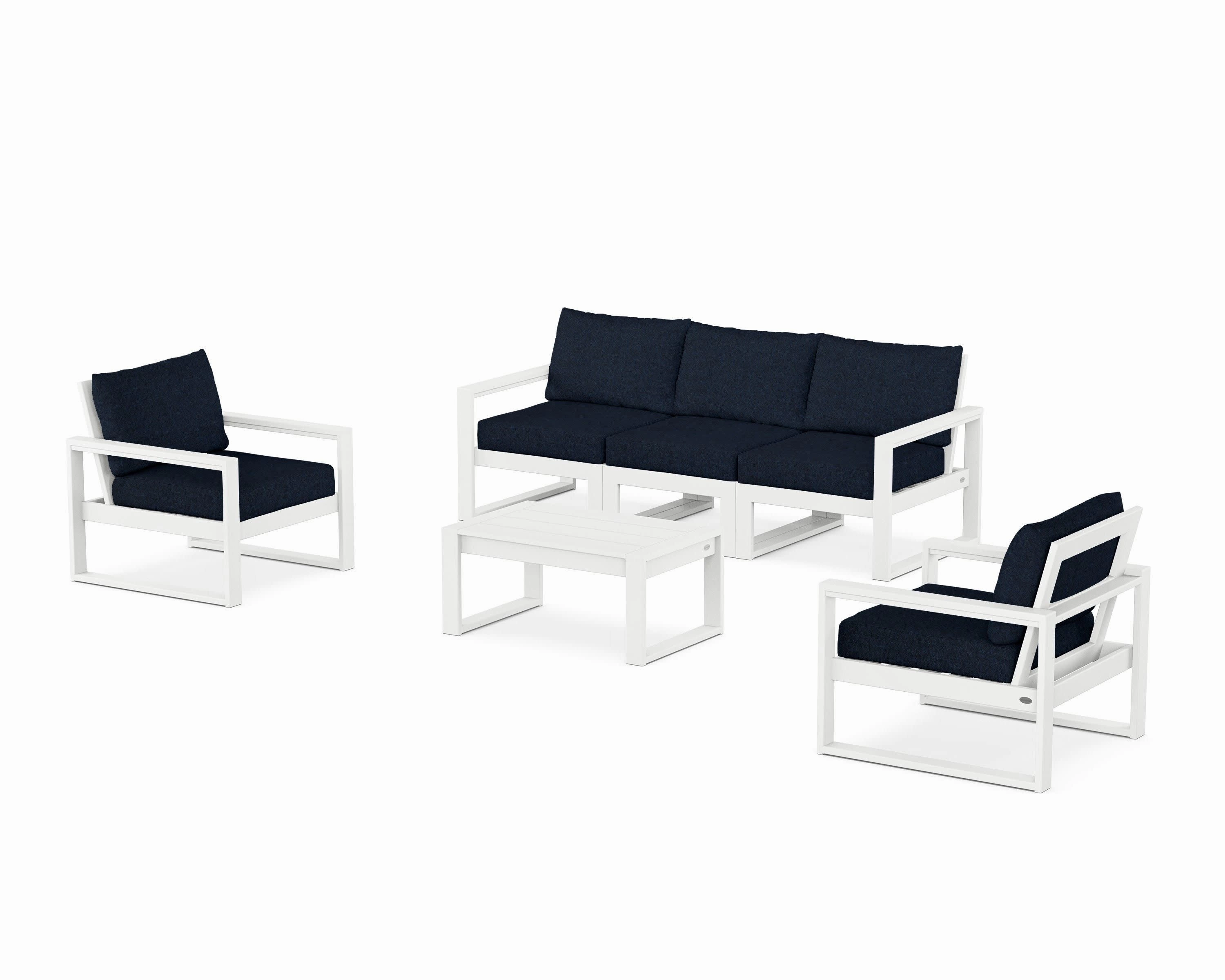 EDGE Sectional 4-Piece Deep Seating Set with Sofa