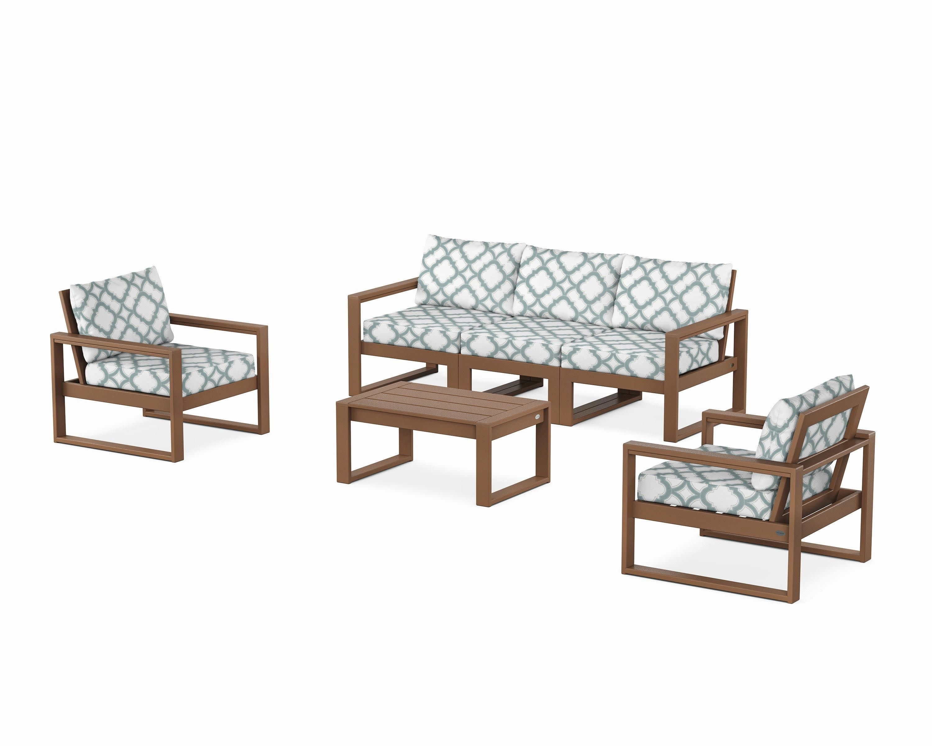 EDGE Sectional 4-Piece Deep Seating Set with Sofa