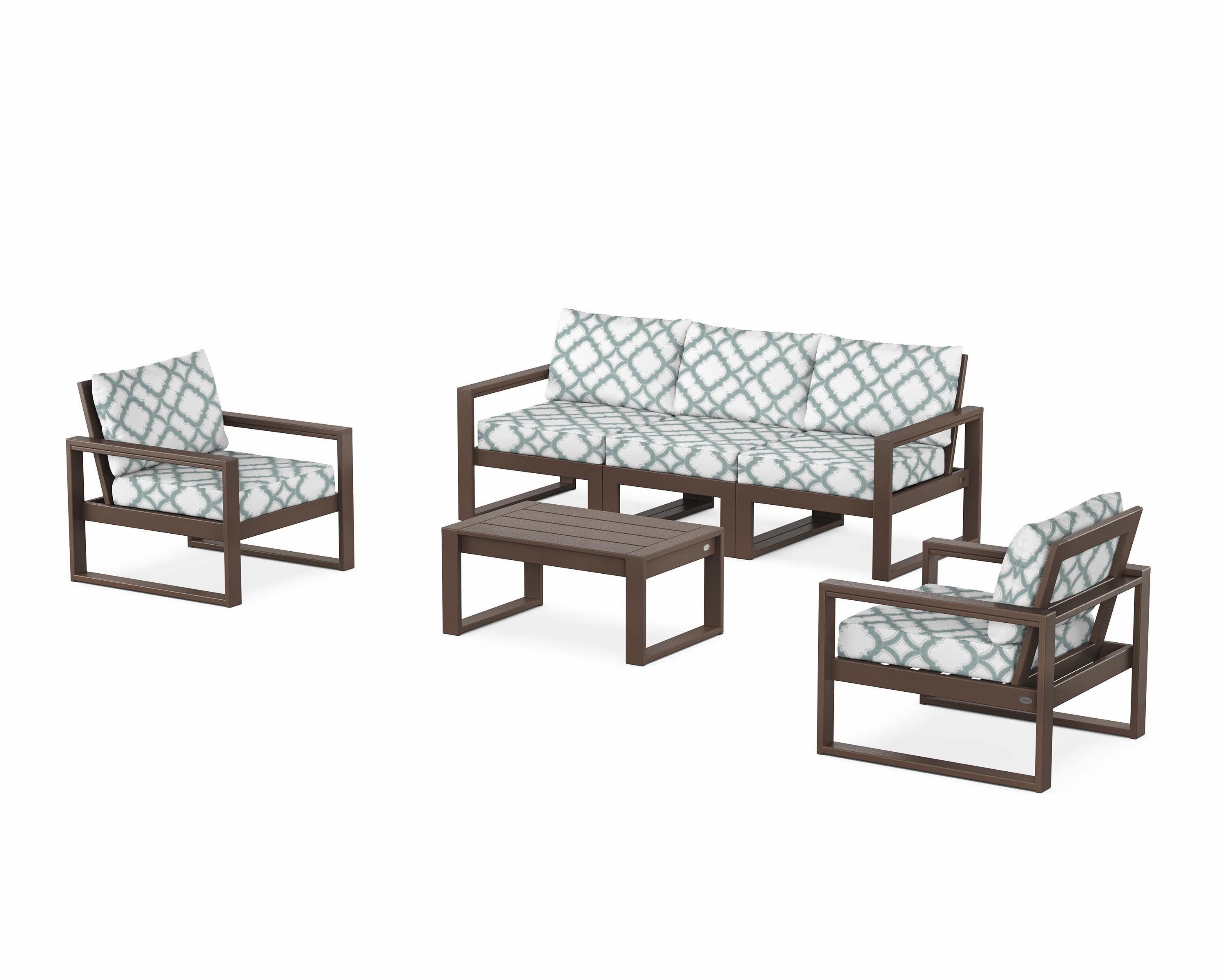 EDGE Sectional 4-Piece Deep Seating Set with Sofa