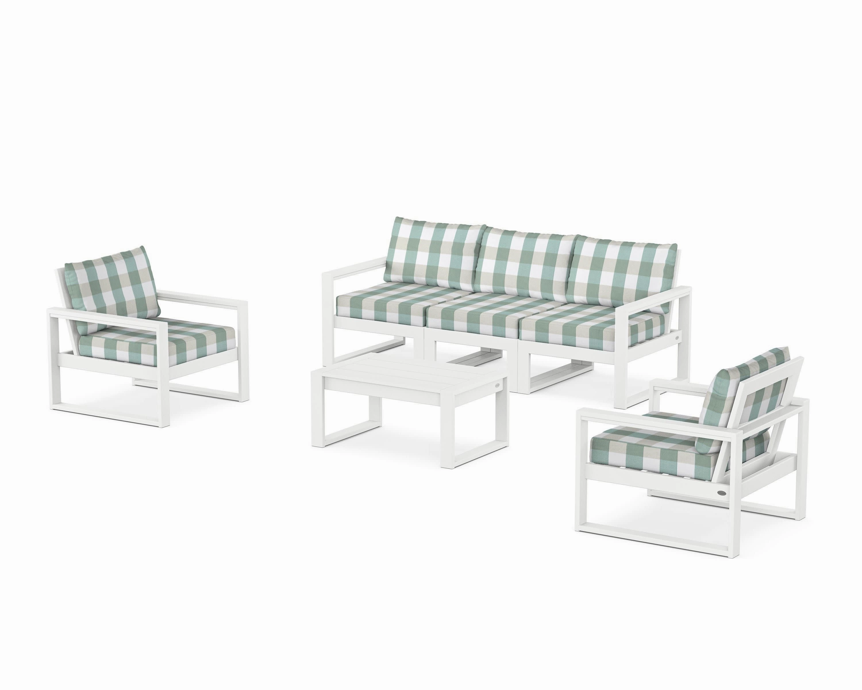 EDGE Sectional 4-Piece Deep Seating Set with Sofa