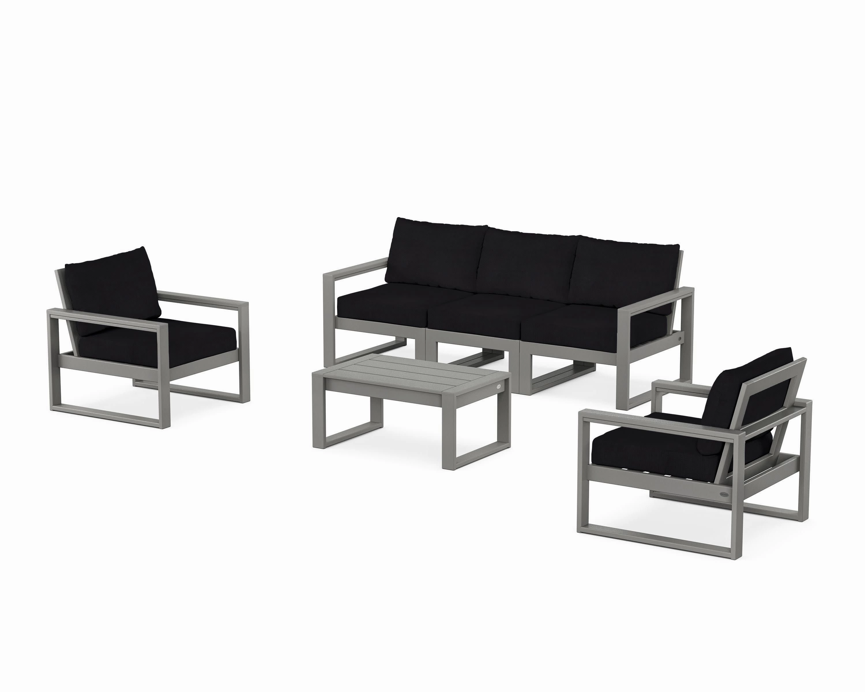 EDGE Sectional 4-Piece Deep Seating Set with Sofa