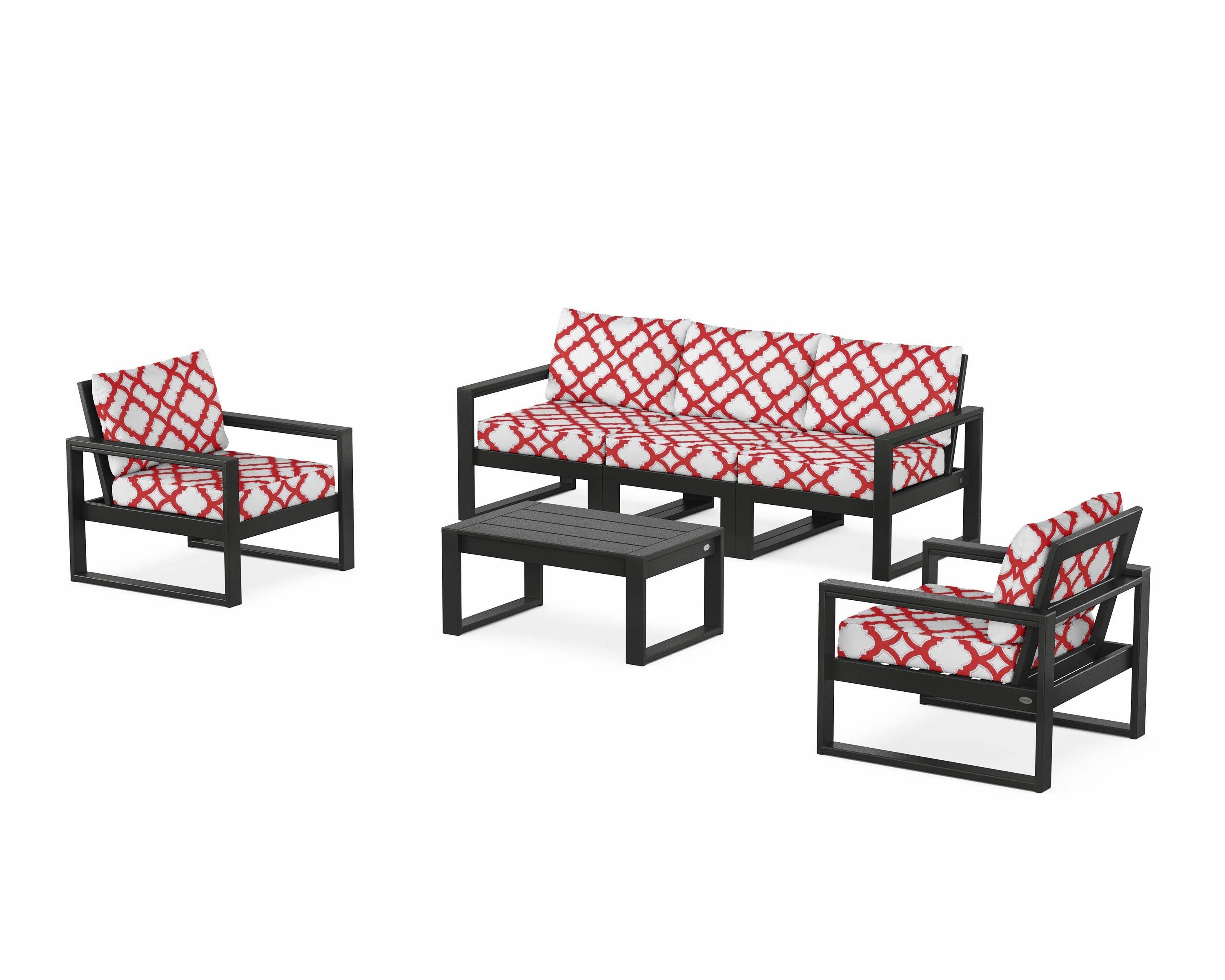 EDGE Sectional 4-Piece Deep Seating Set with Sofa