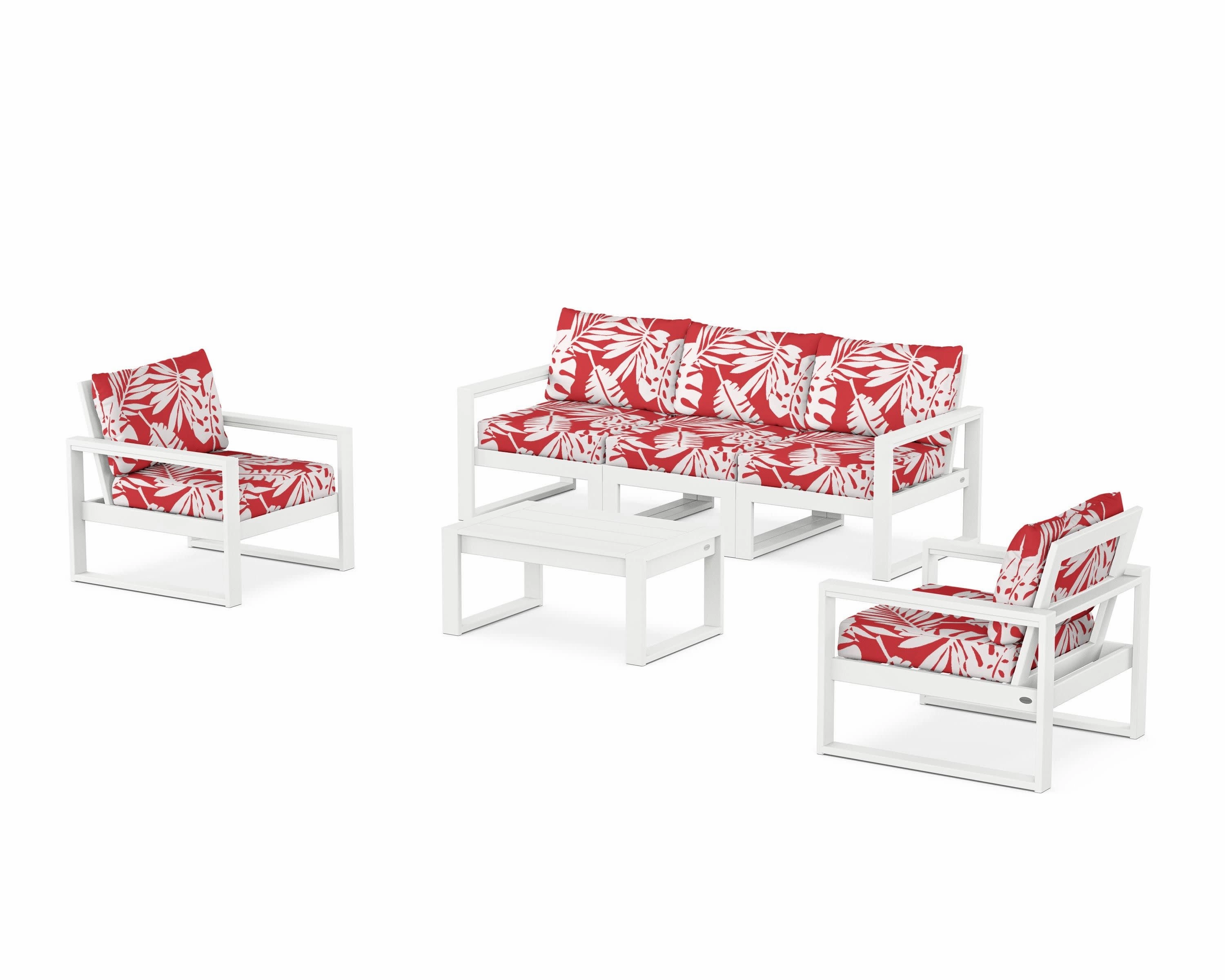 EDGE Sectional 4-Piece Deep Seating Set with Sofa