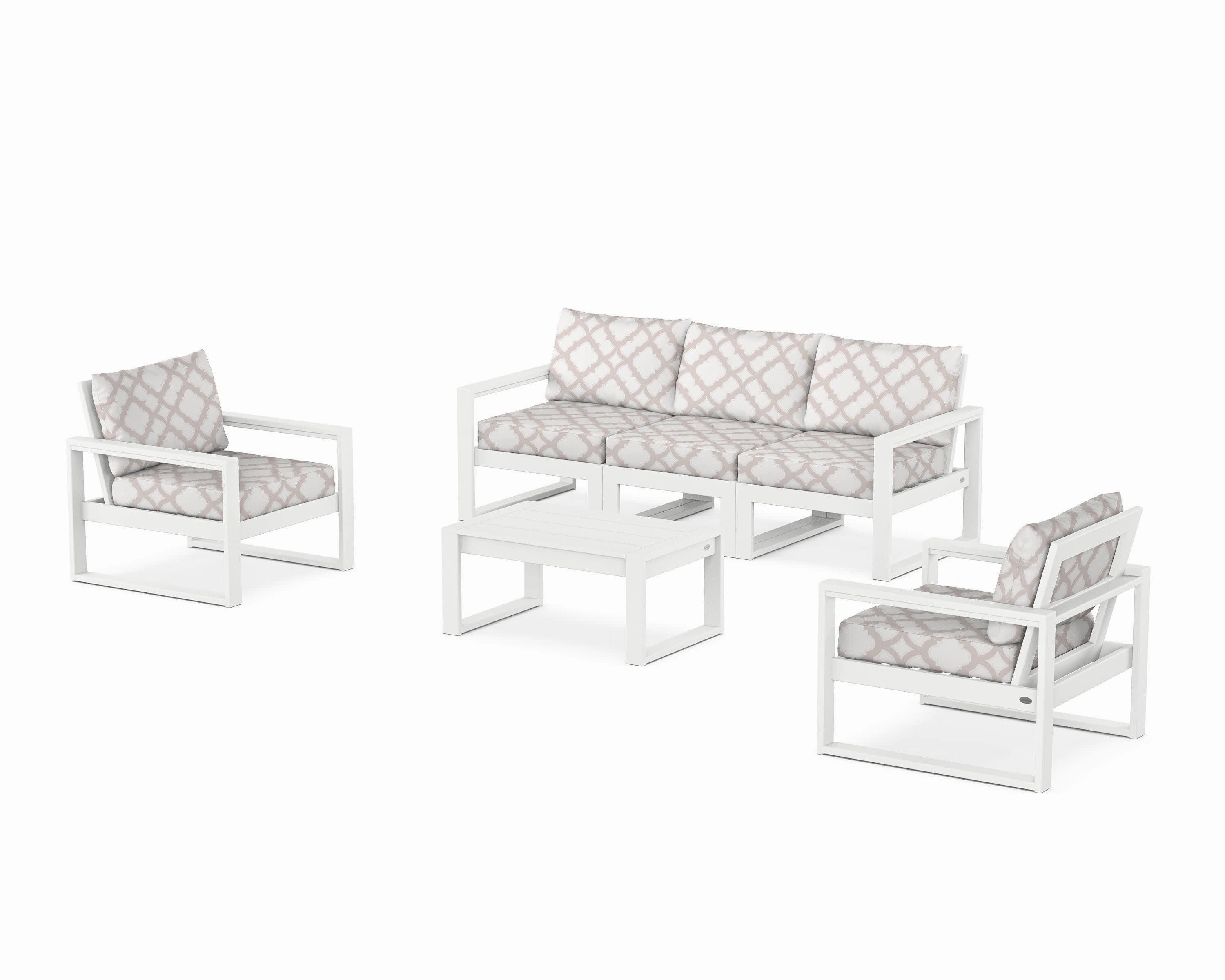 EDGE Sectional 4-Piece Deep Seating Set with Sofa