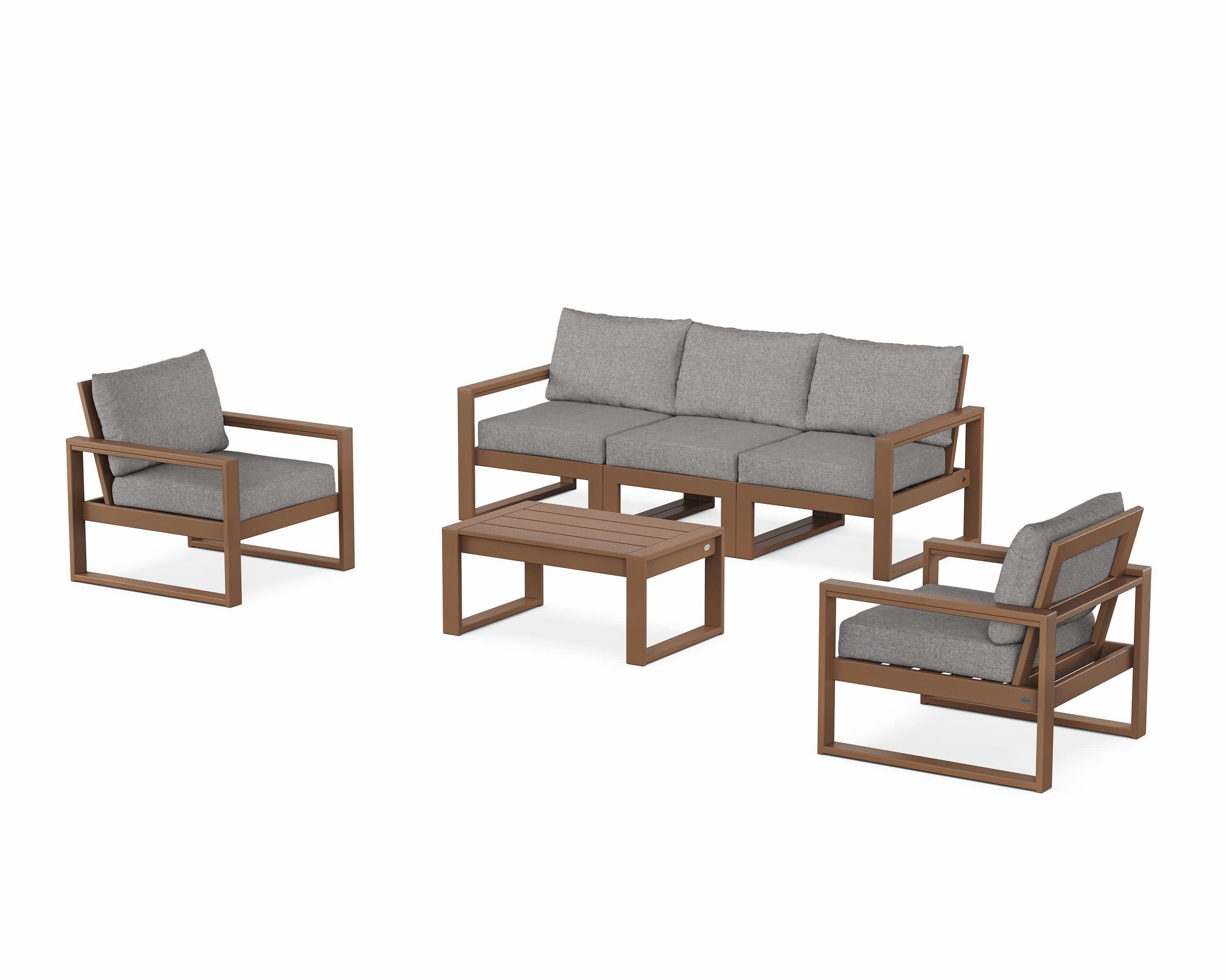 EDGE Sectional 4-Piece Deep Seating Set with Sofa