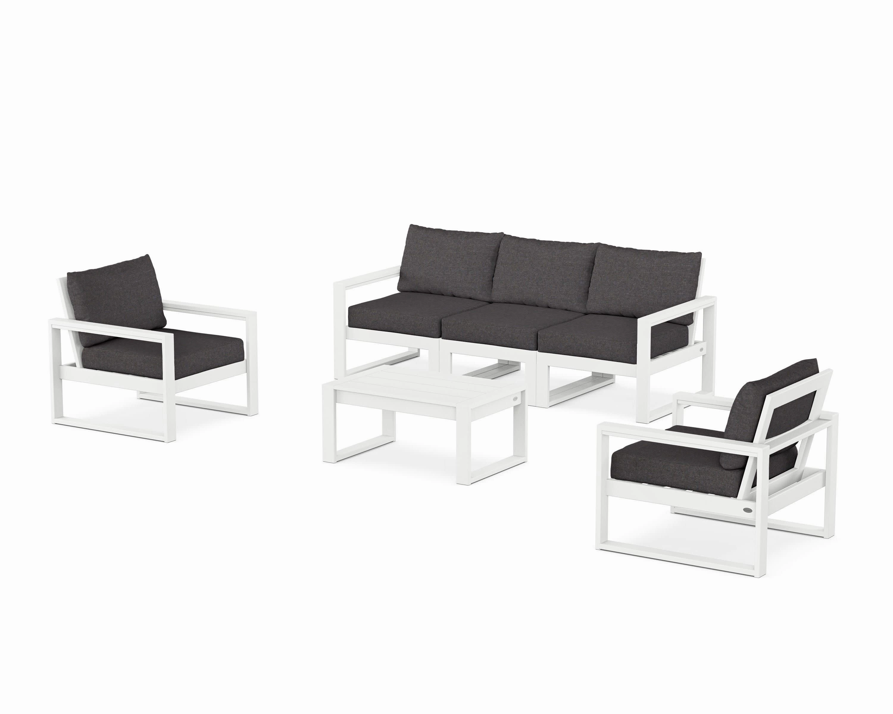 EDGE Sectional 4-Piece Deep Seating Set with Sofa