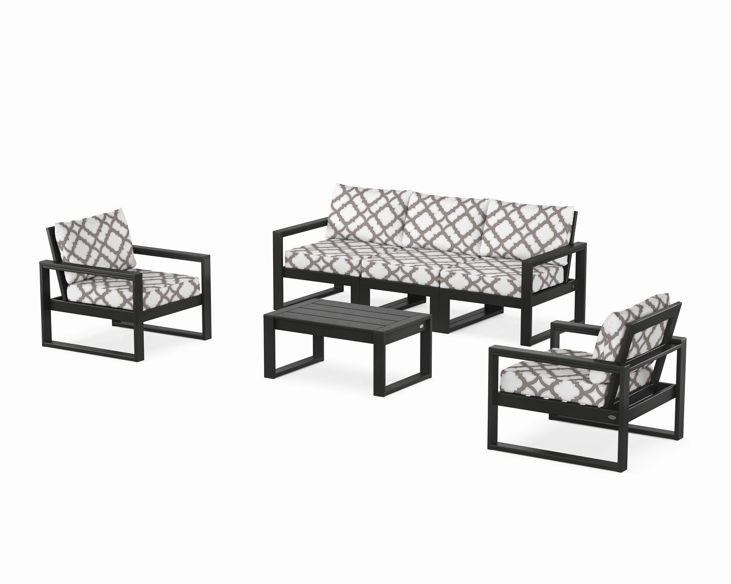 EDGE Sectional 4-Piece Deep Seating Set with Sofa