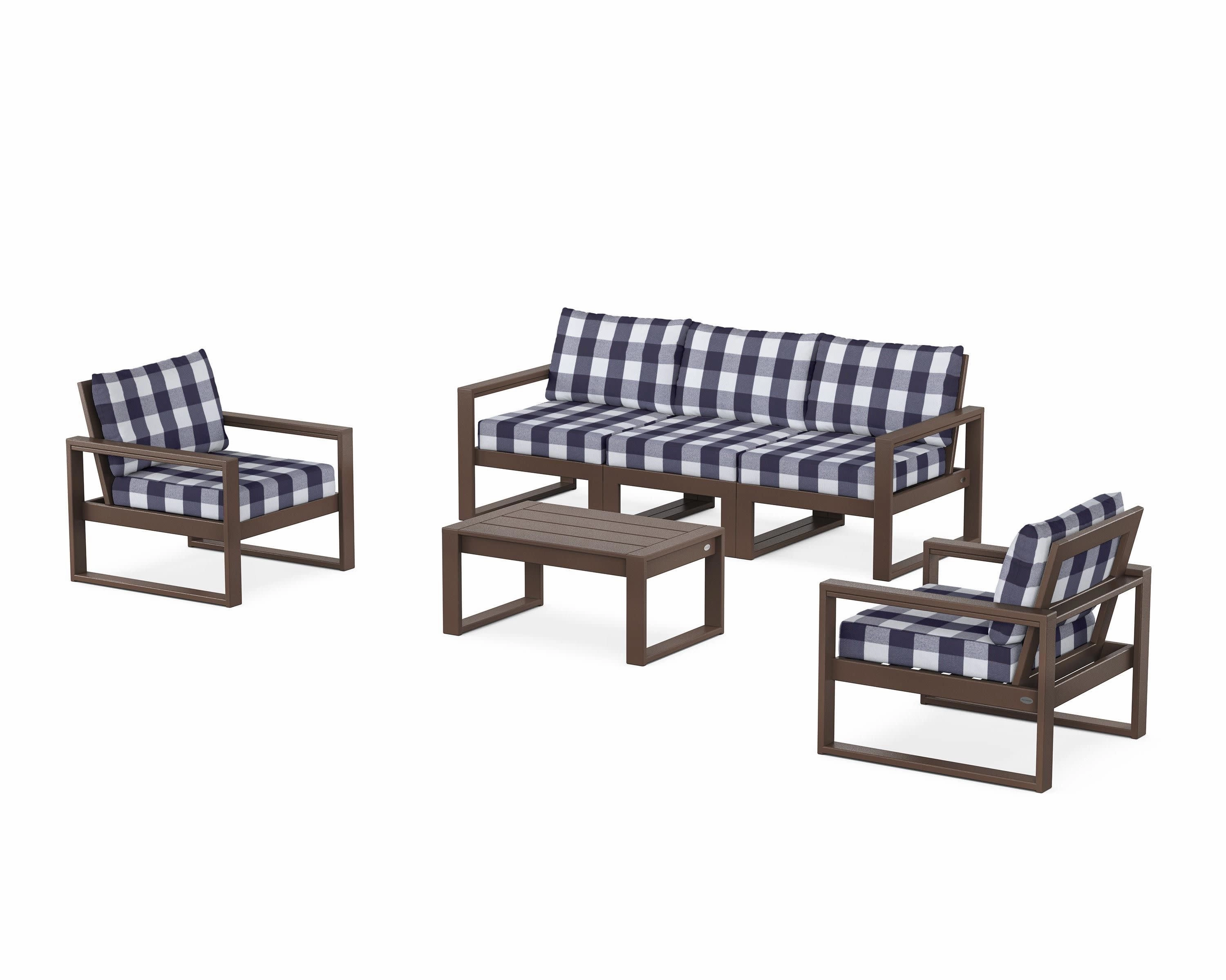 EDGE Sectional 4-Piece Deep Seating Set with Sofa