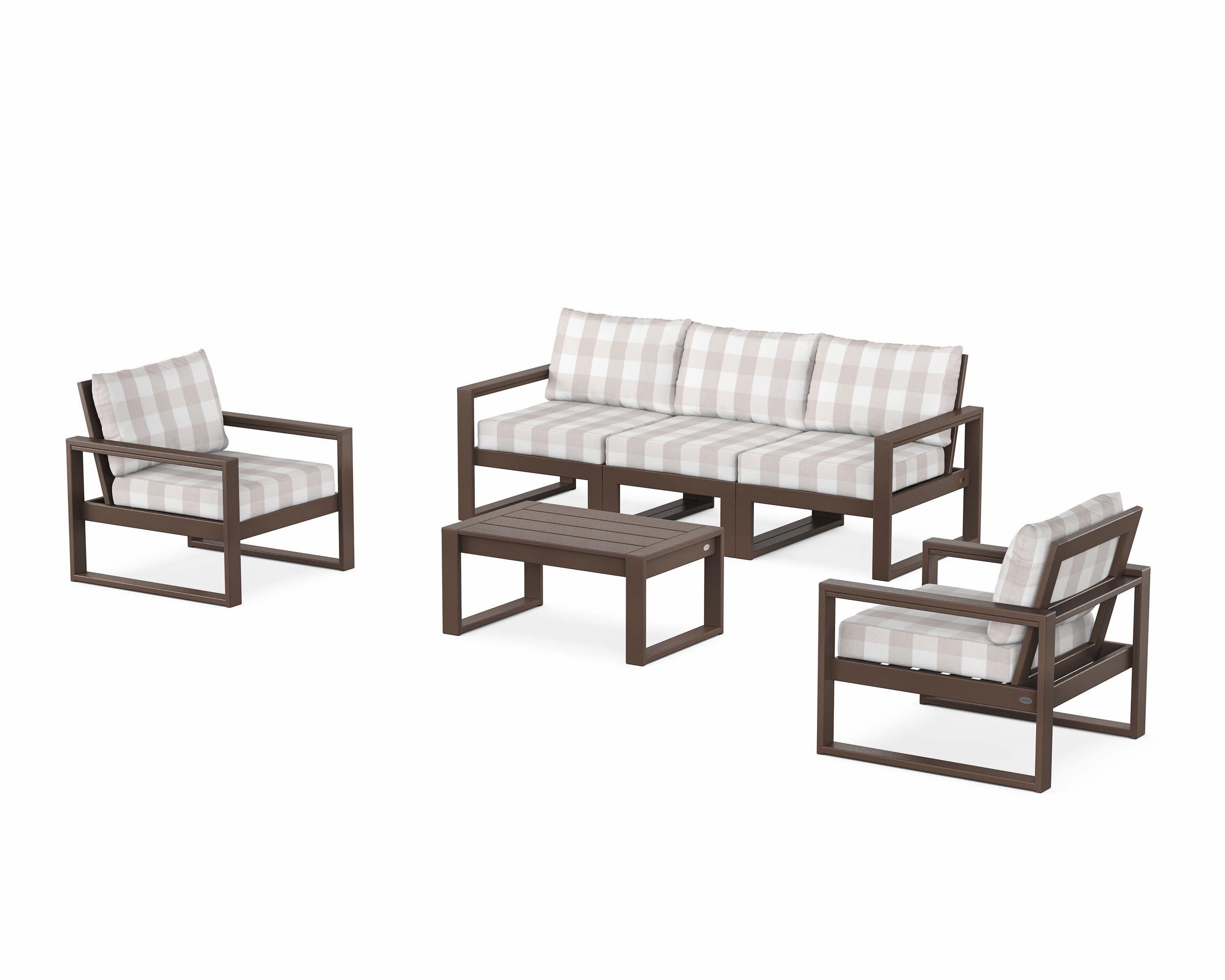 EDGE Sectional 4-Piece Deep Seating Set with Sofa