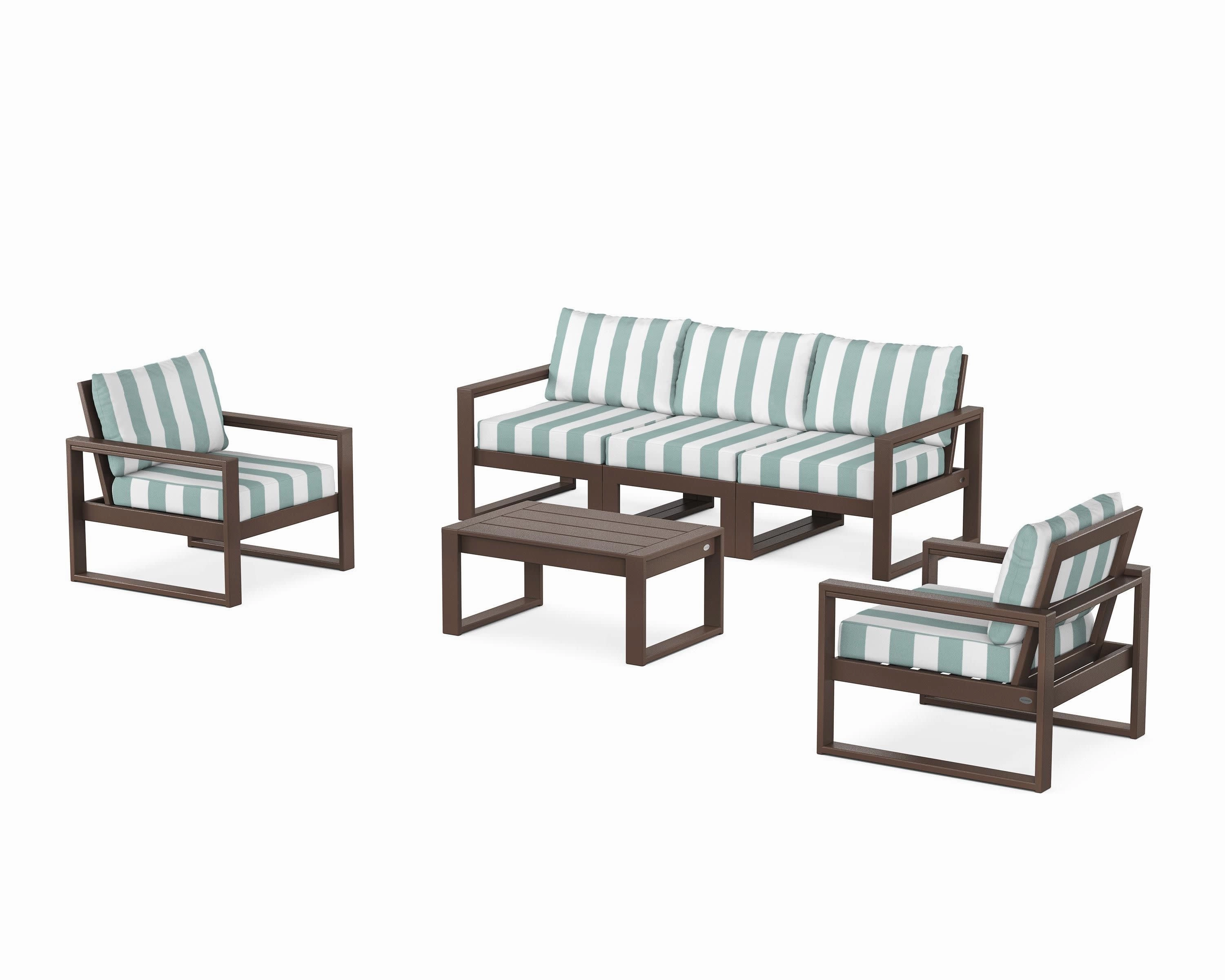 EDGE Sectional 4-Piece Deep Seating Set with Sofa