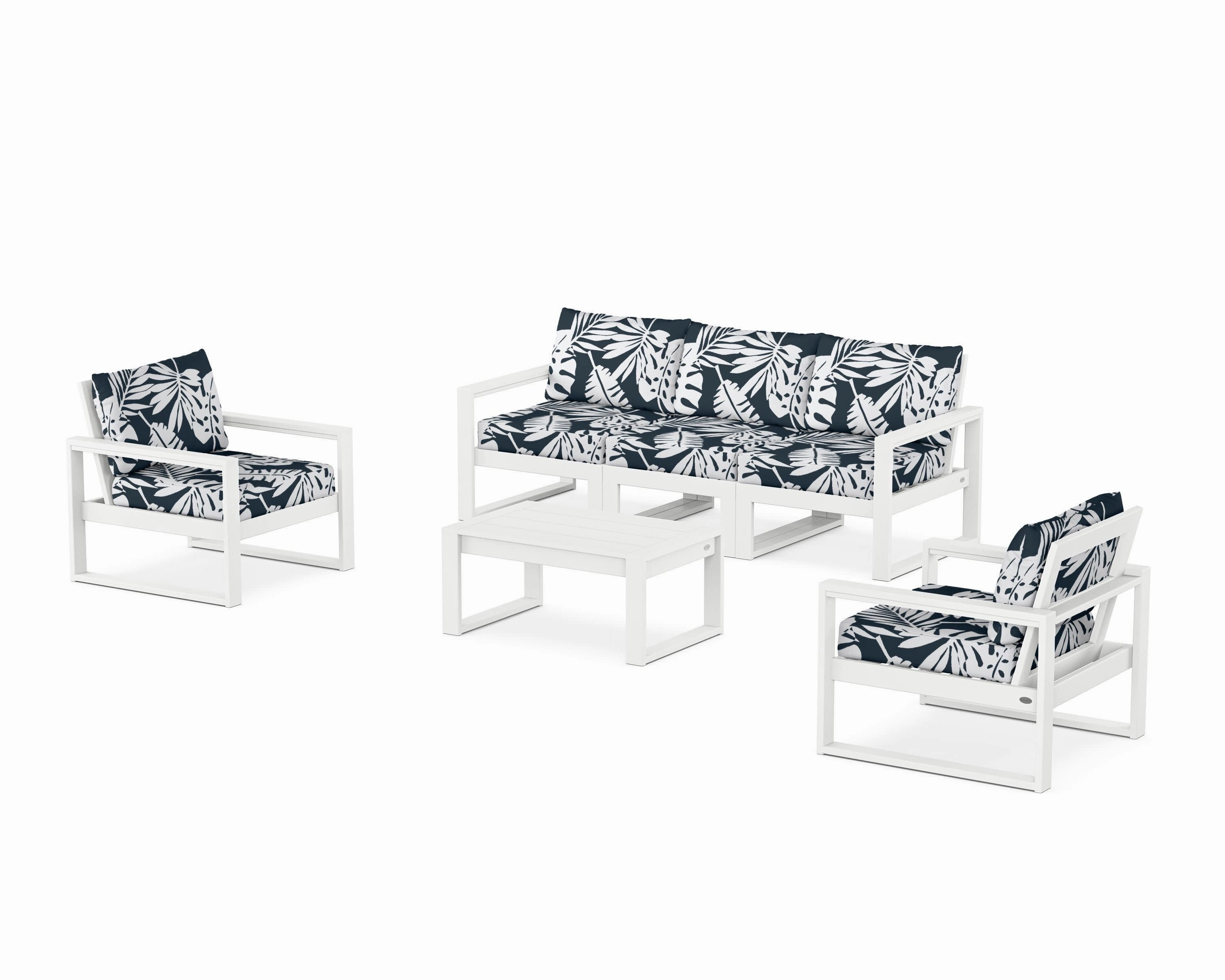 EDGE Sectional 4-Piece Deep Seating Set with Sofa