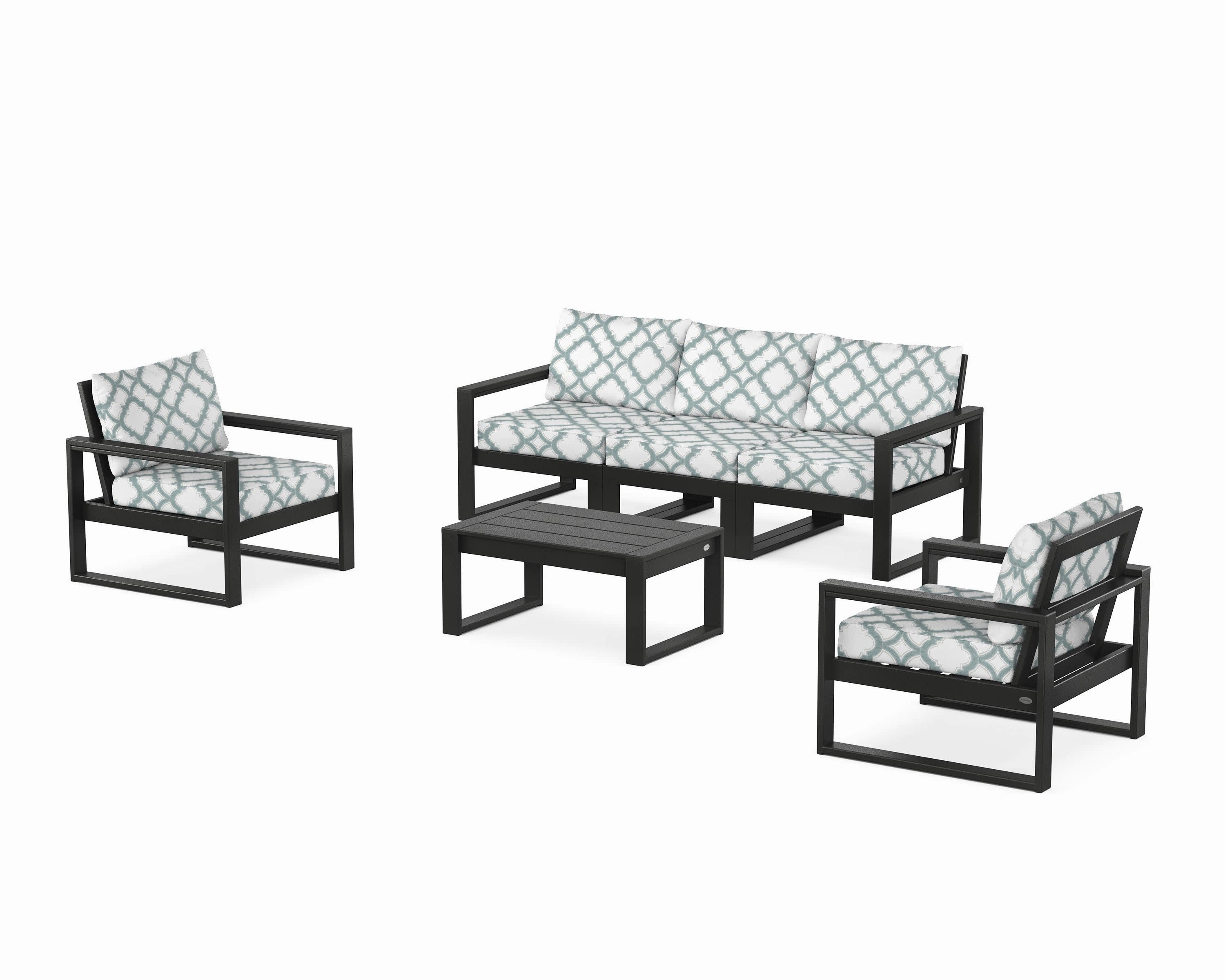 EDGE Sectional 4-Piece Deep Seating Set with Sofa