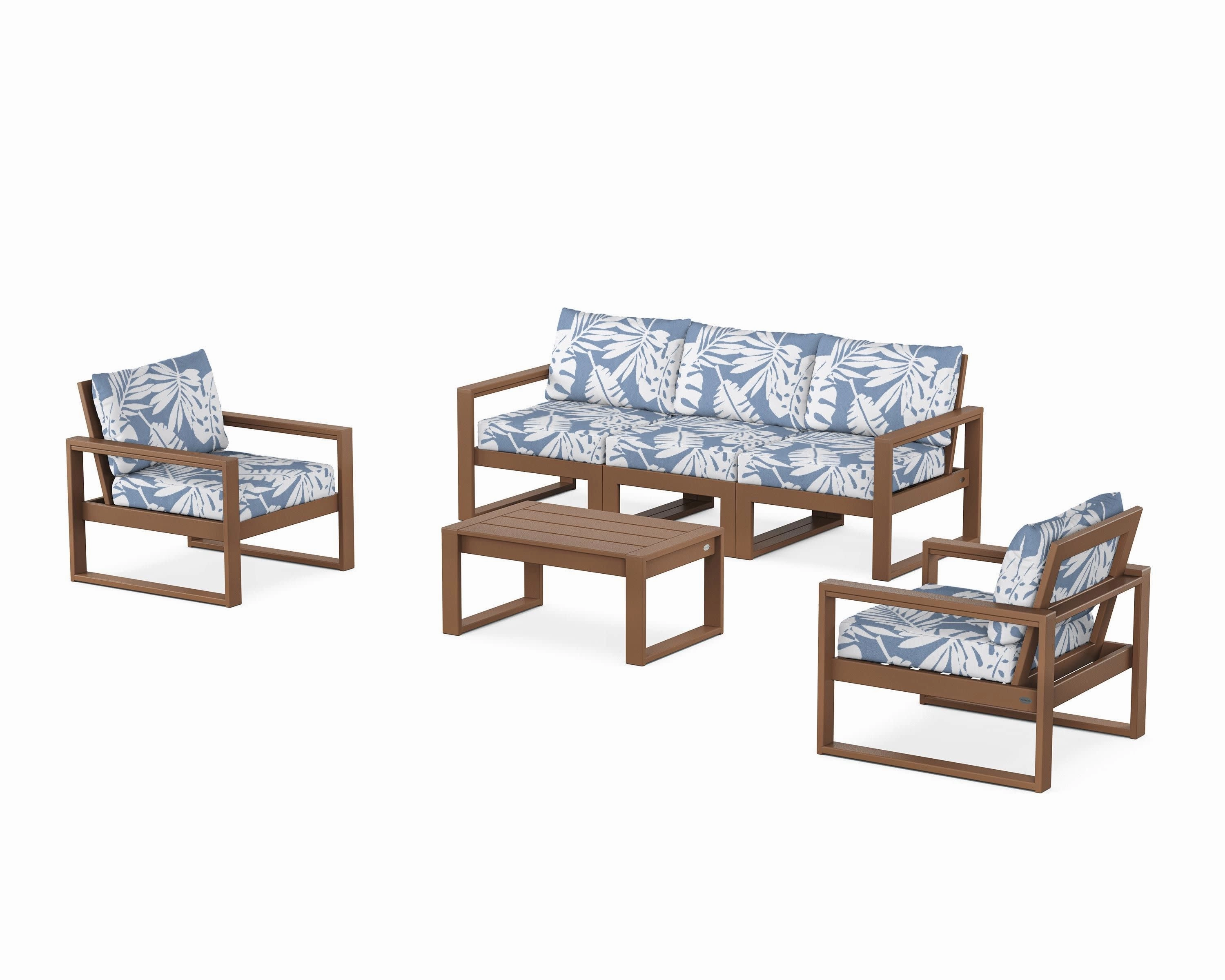 EDGE Sectional 4-Piece Deep Seating Set with Sofa