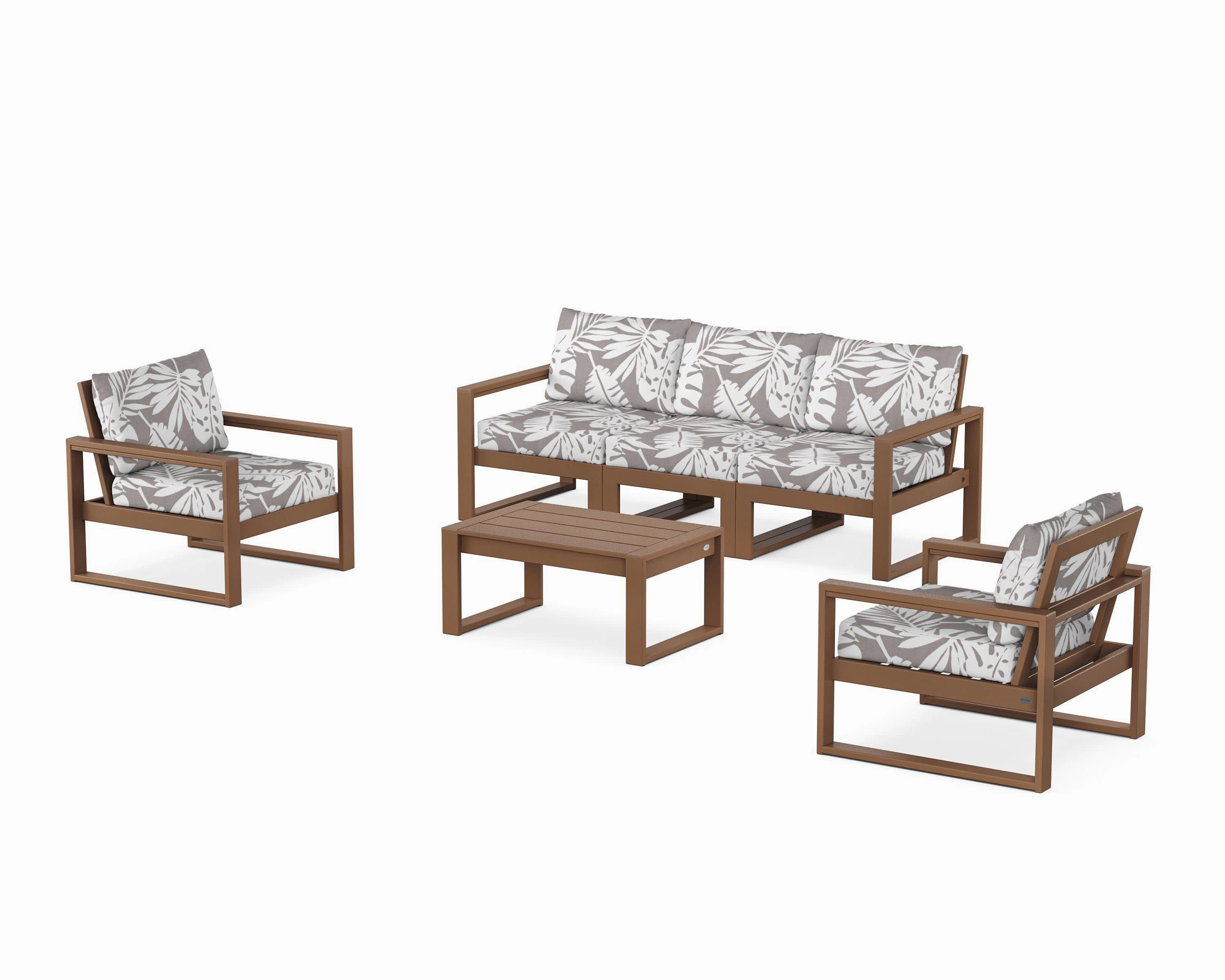 EDGE Sectional 4-Piece Deep Seating Set with Sofa