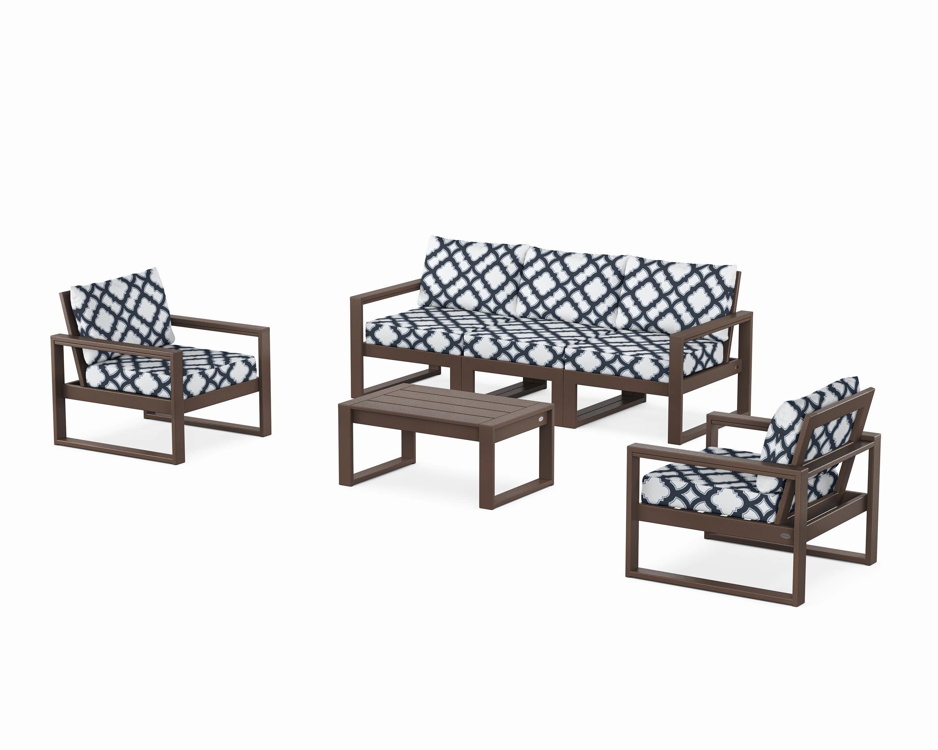 EDGE Sectional 4-Piece Deep Seating Set with Sofa