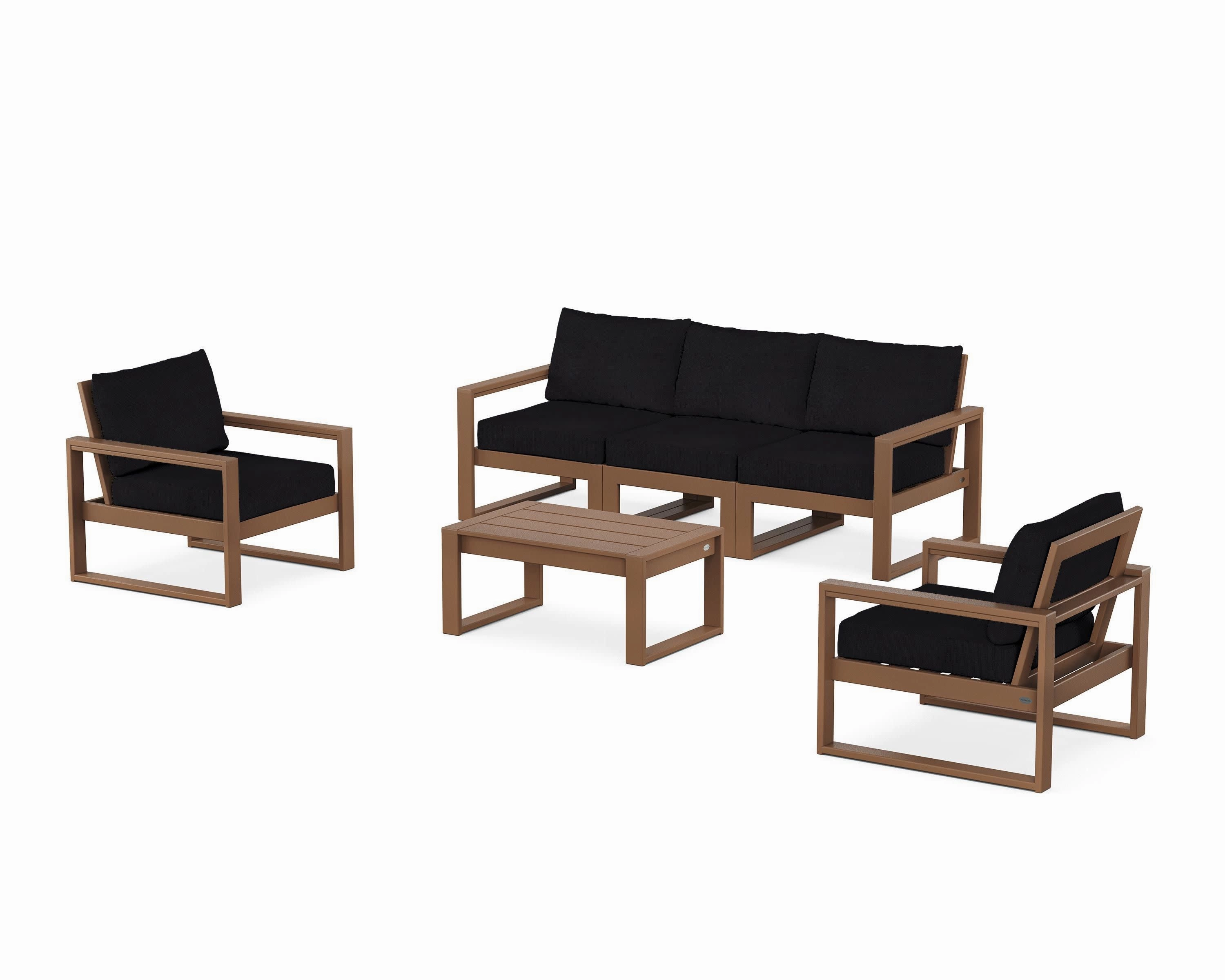 EDGE Sectional 4-Piece Deep Seating Set with Sofa