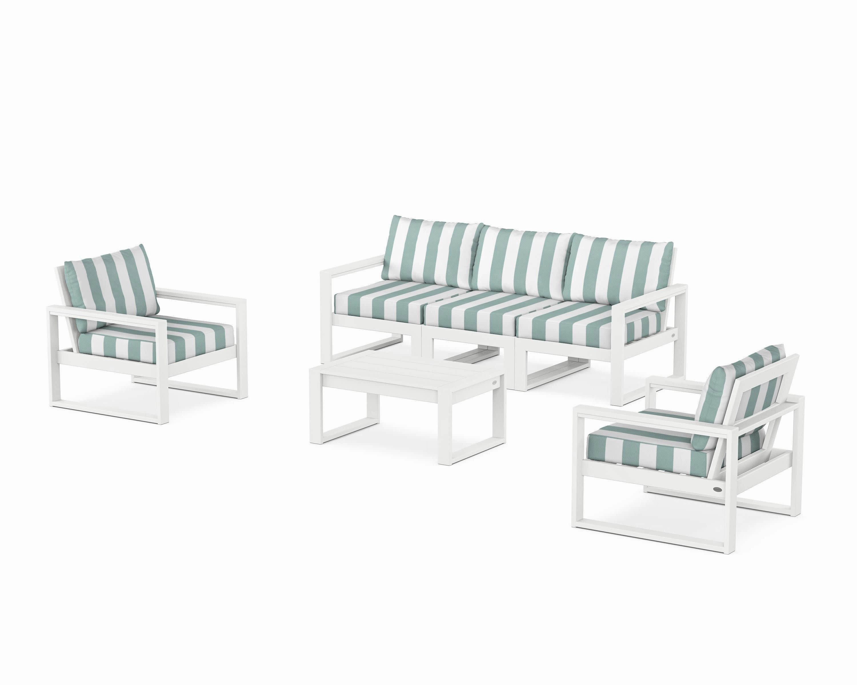 EDGE Sectional 4-Piece Deep Seating Set with Sofa