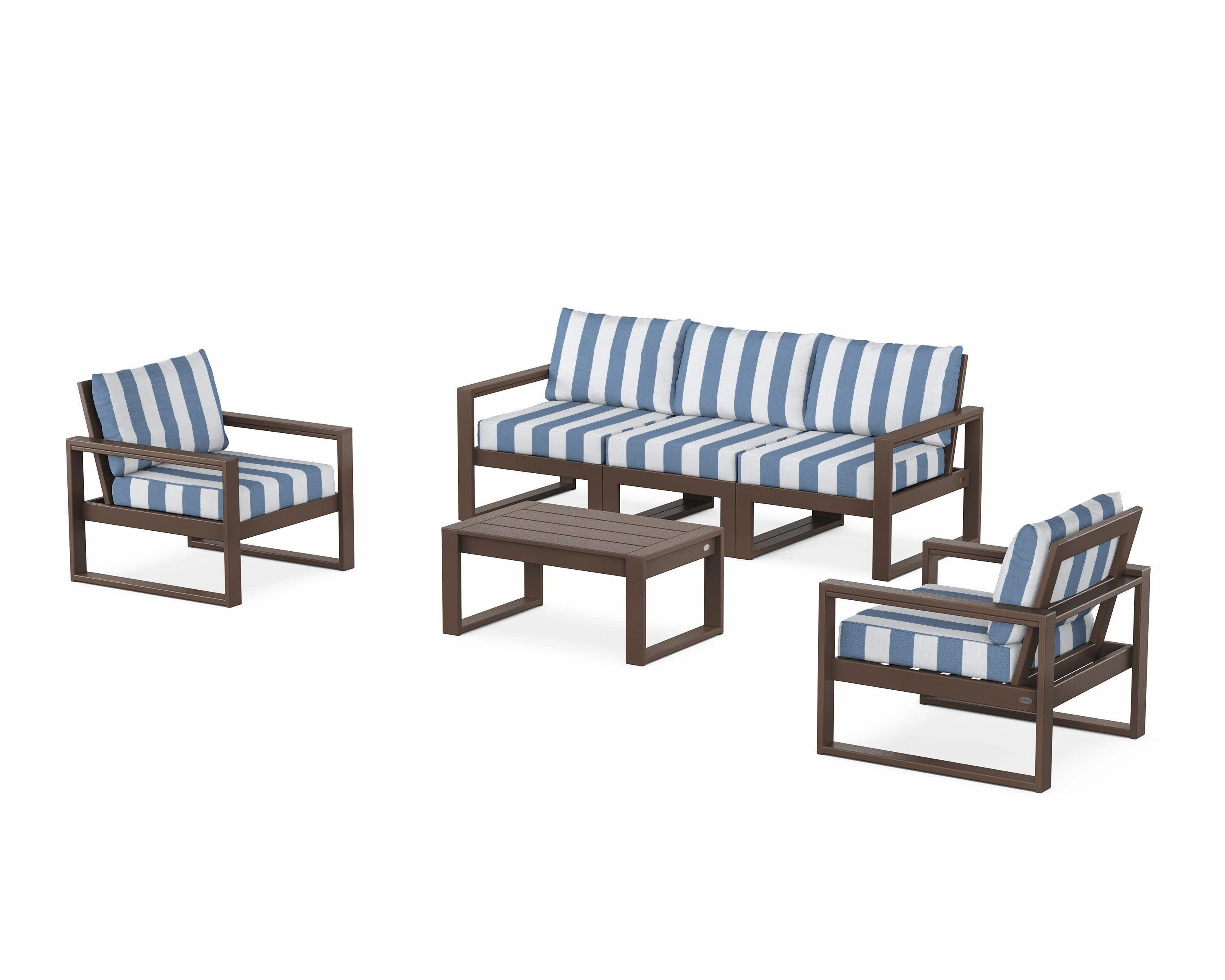 EDGE Sectional 4-Piece Deep Seating Set with Sofa
