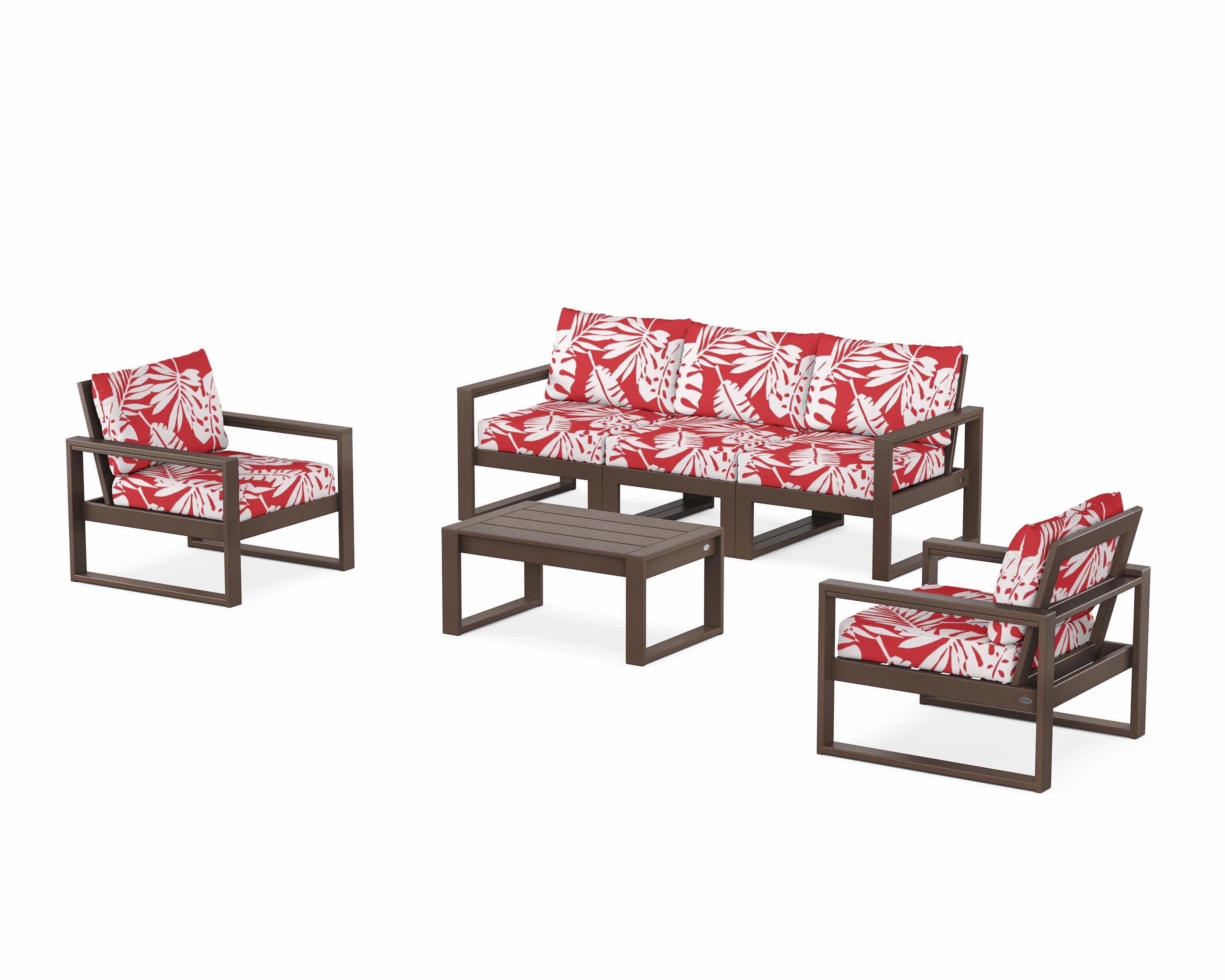 EDGE Sectional 4-Piece Deep Seating Set with Sofa