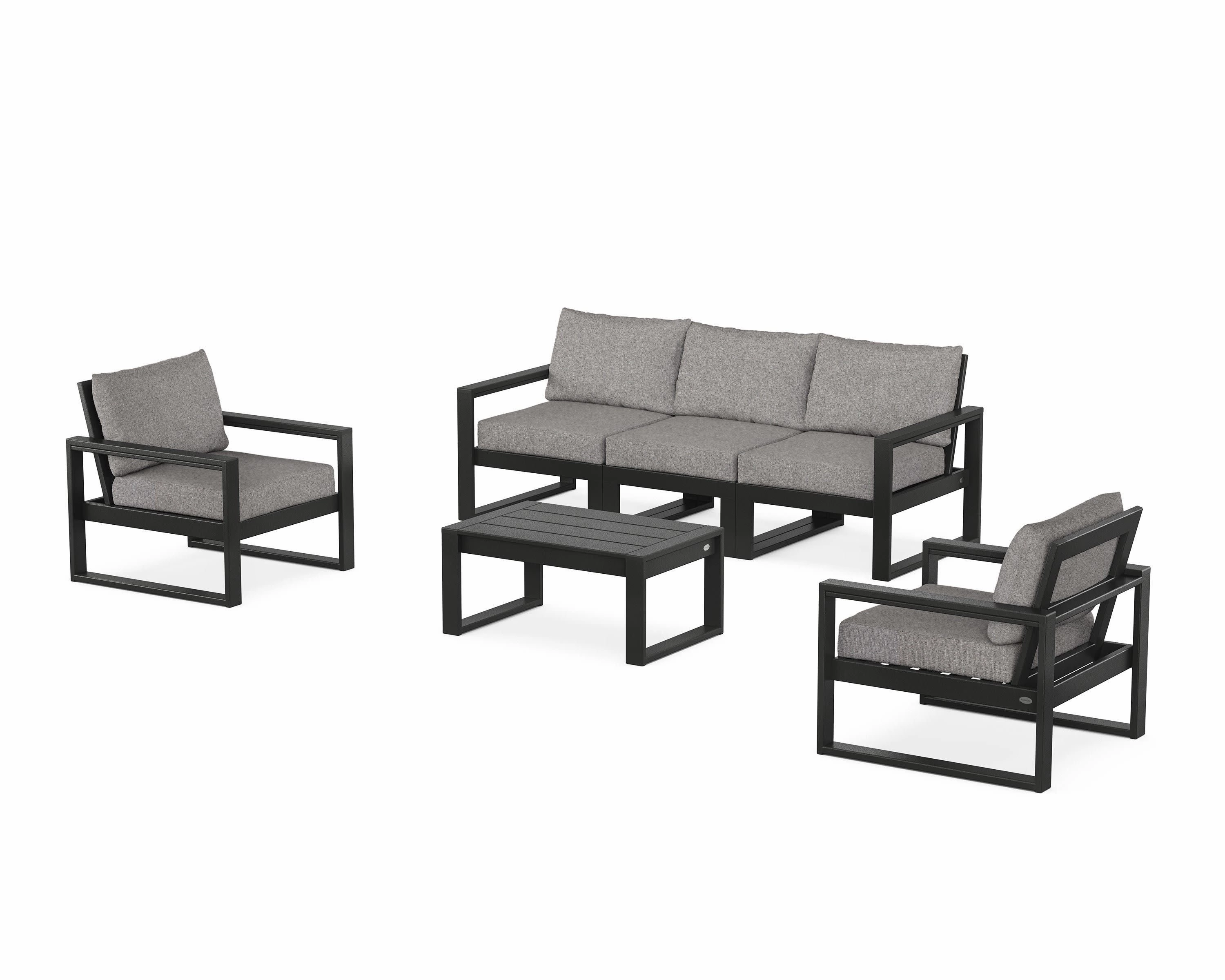 EDGE Sectional 4-Piece Deep Seating Set with Sofa