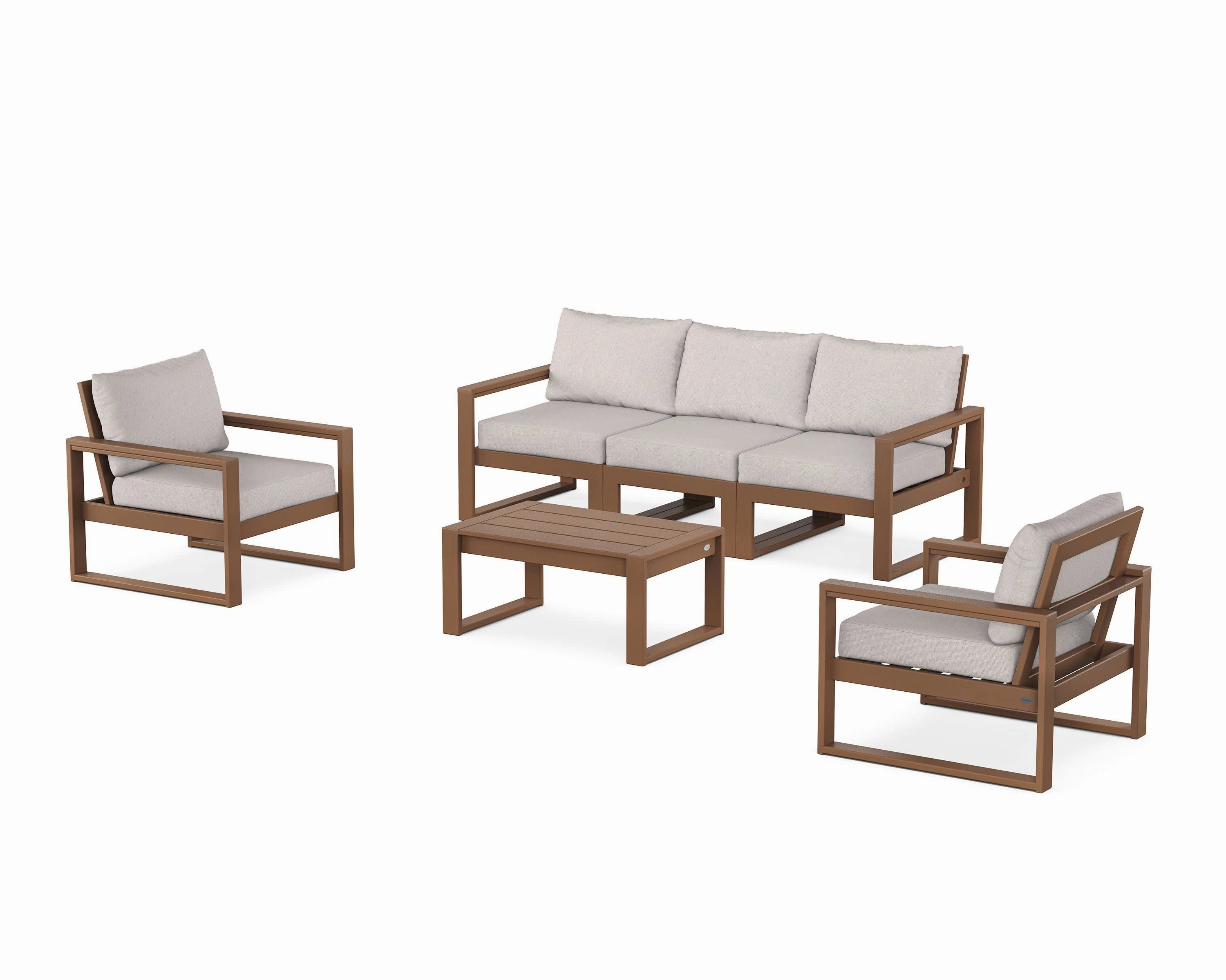 EDGE Sectional 4-Piece Deep Seating Set with Sofa