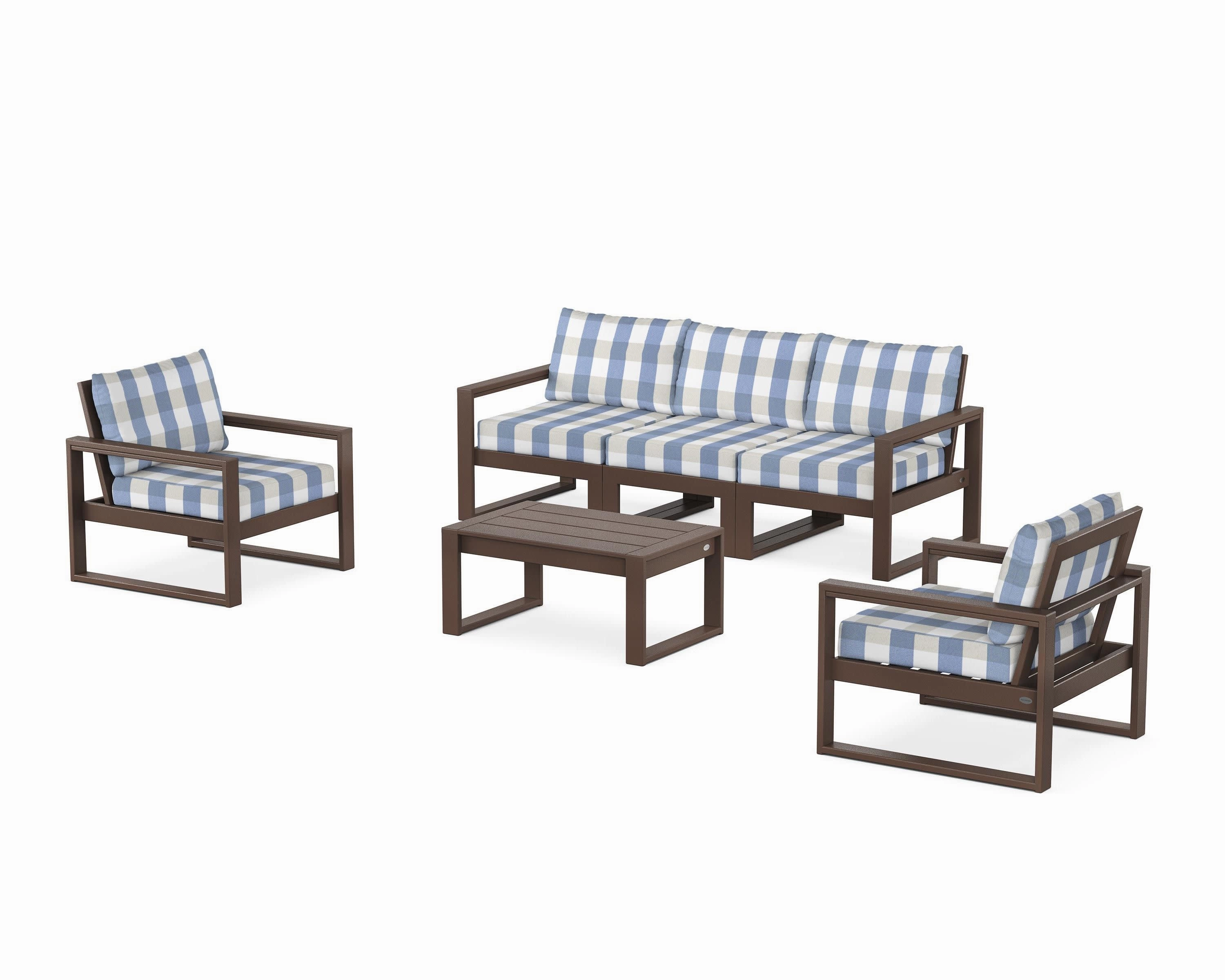 EDGE Sectional 4-Piece Deep Seating Set with Sofa