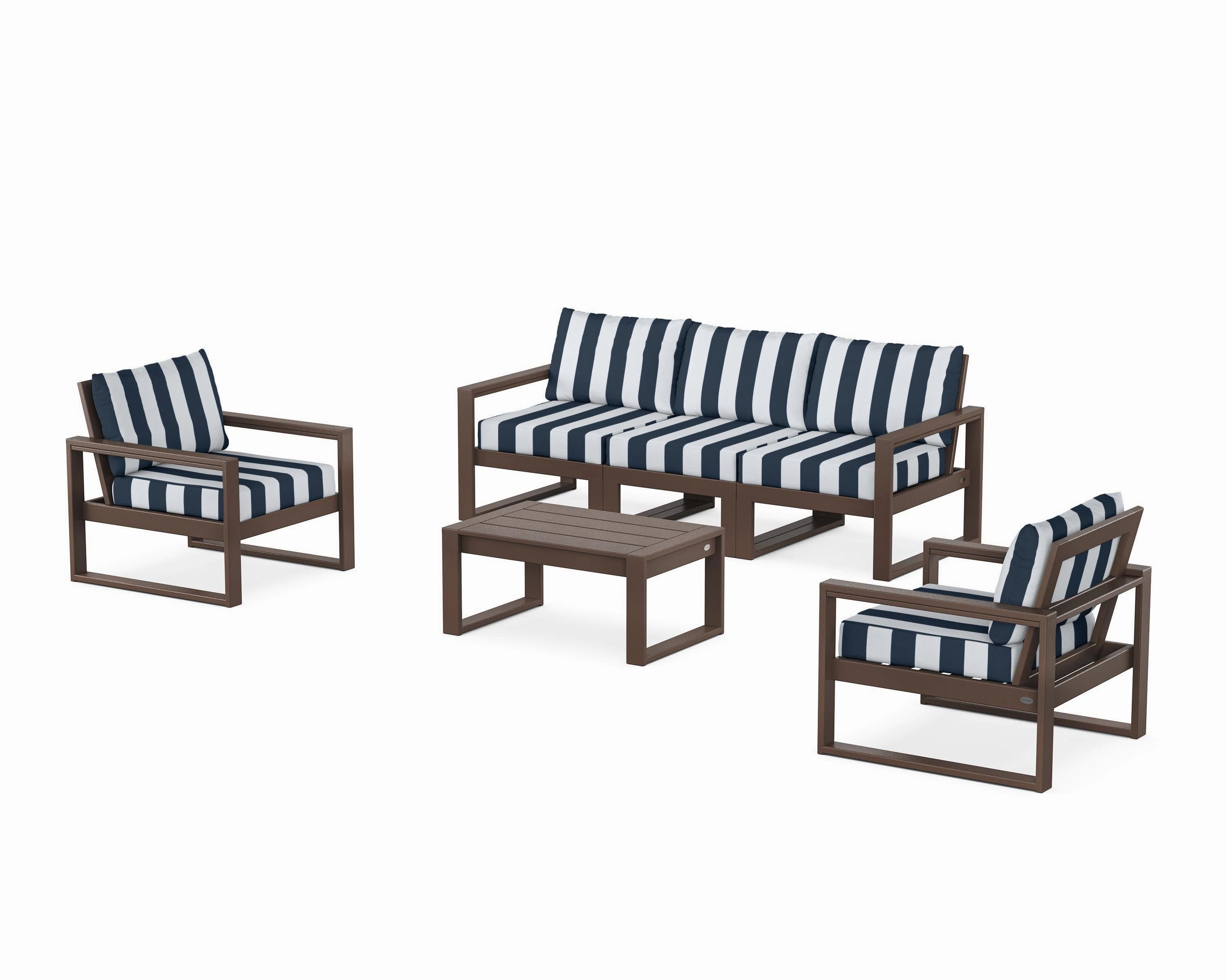 EDGE Sectional 4-Piece Deep Seating Set with Sofa