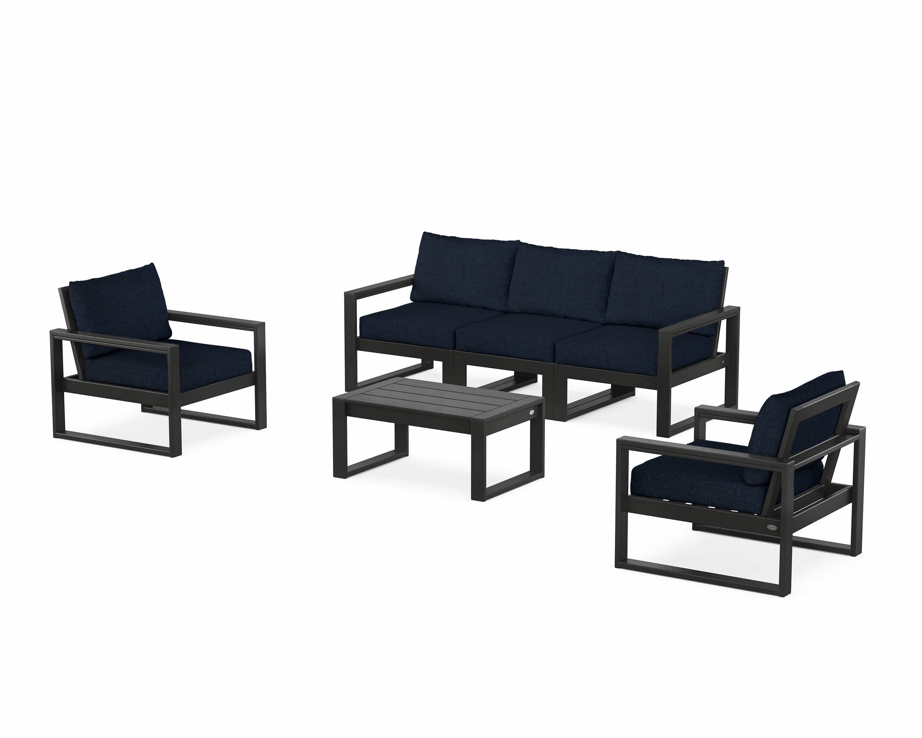 EDGE Sectional 4-Piece Deep Seating Set with Sofa