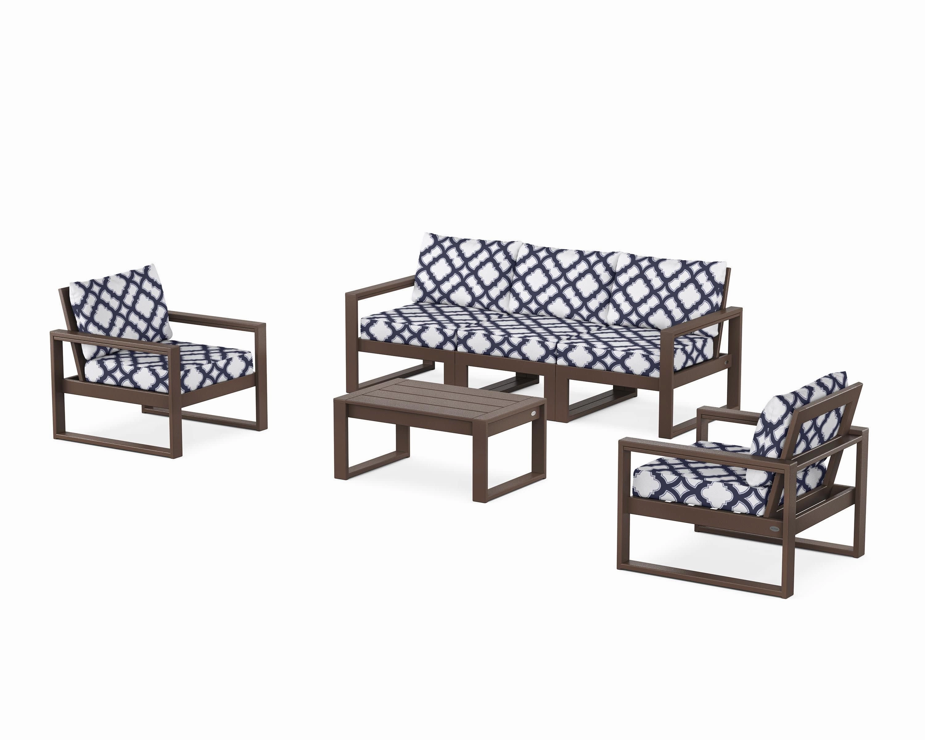 EDGE Sectional 4-Piece Deep Seating Set with Sofa