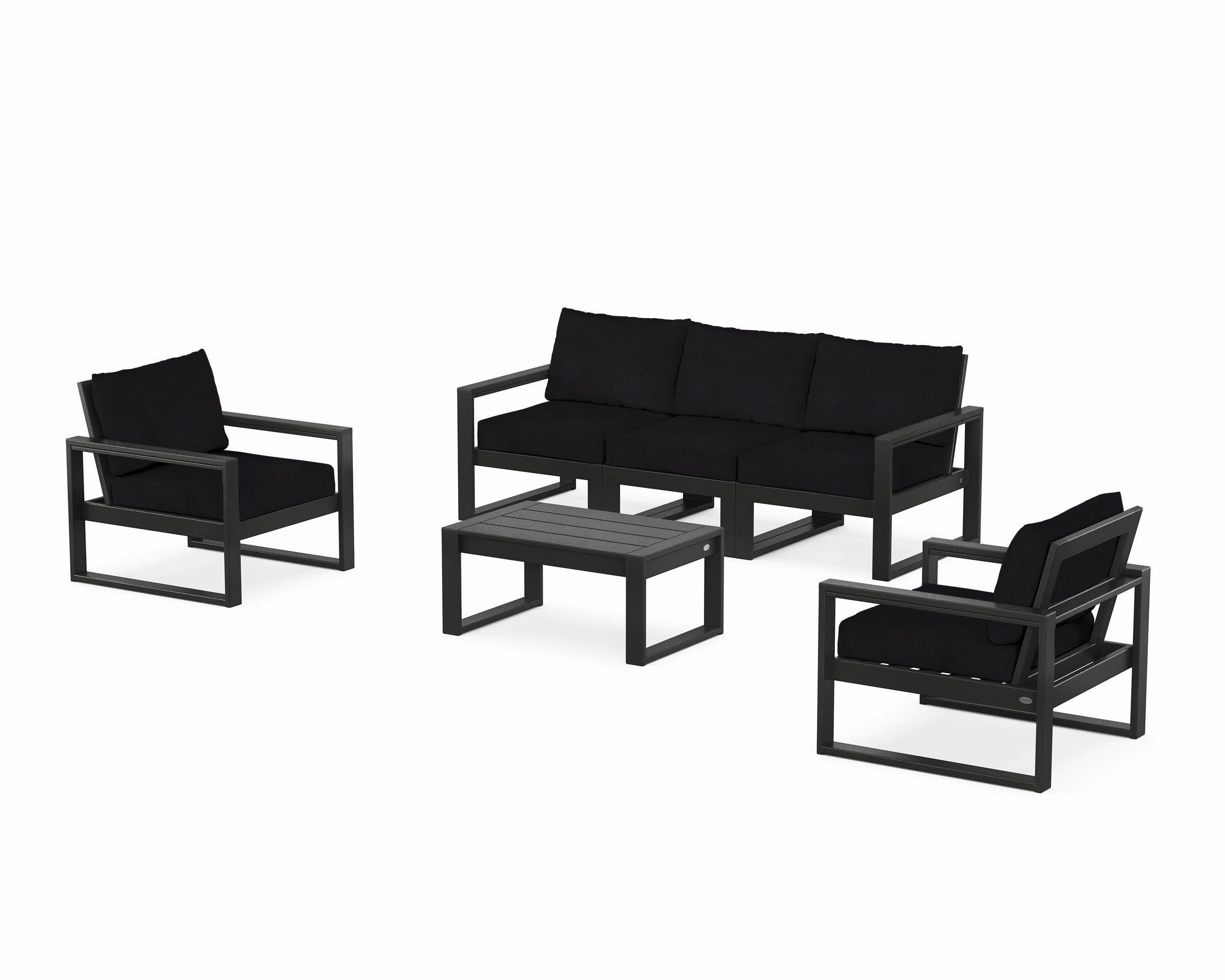 EDGE Sectional 4-Piece Deep Seating Set with Sofa