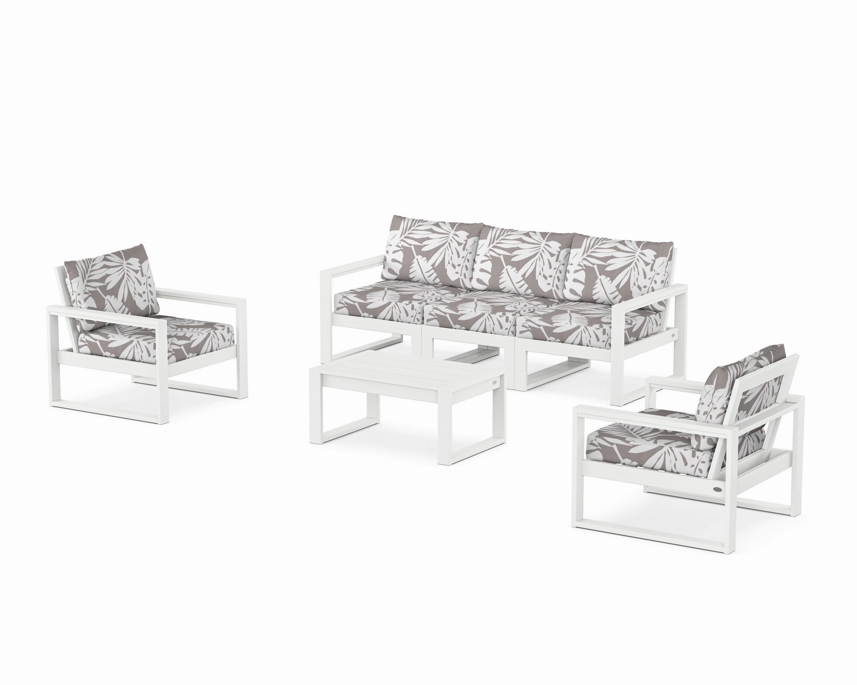 EDGE Sectional 4-Piece Deep Seating Set with Sofa
