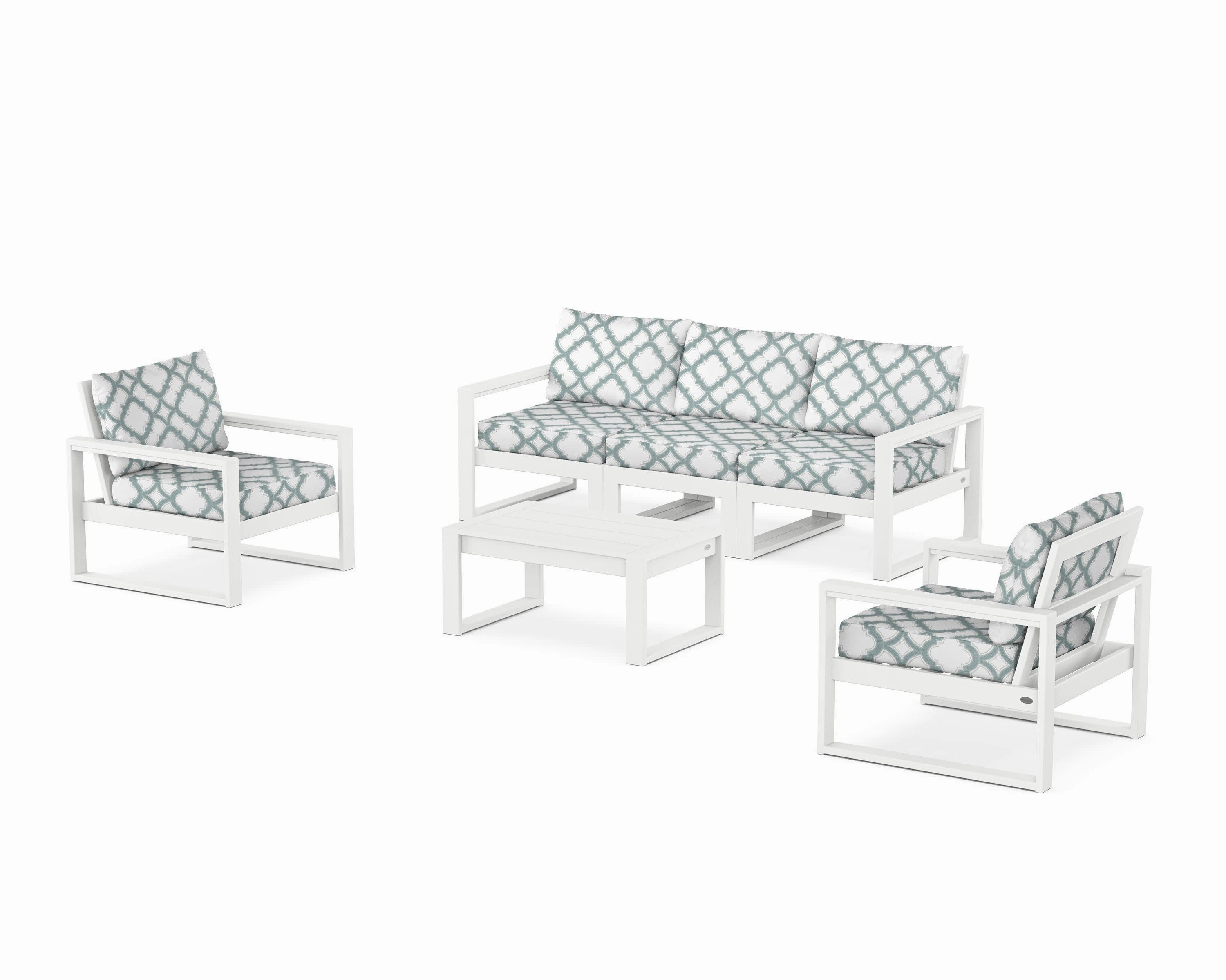 EDGE Sectional 4-Piece Deep Seating Set with Sofa