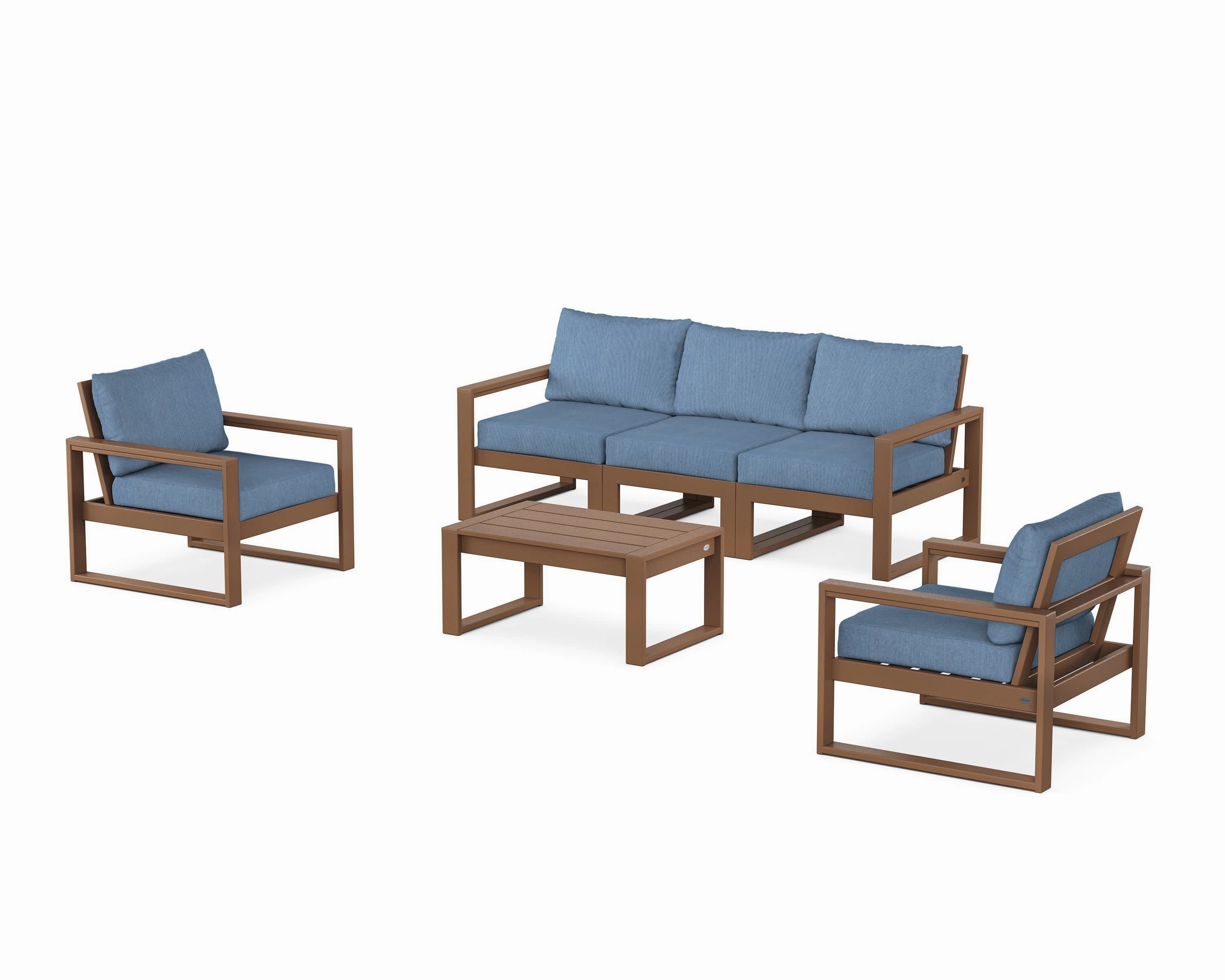 EDGE Sectional 4-Piece Deep Seating Set with Sofa