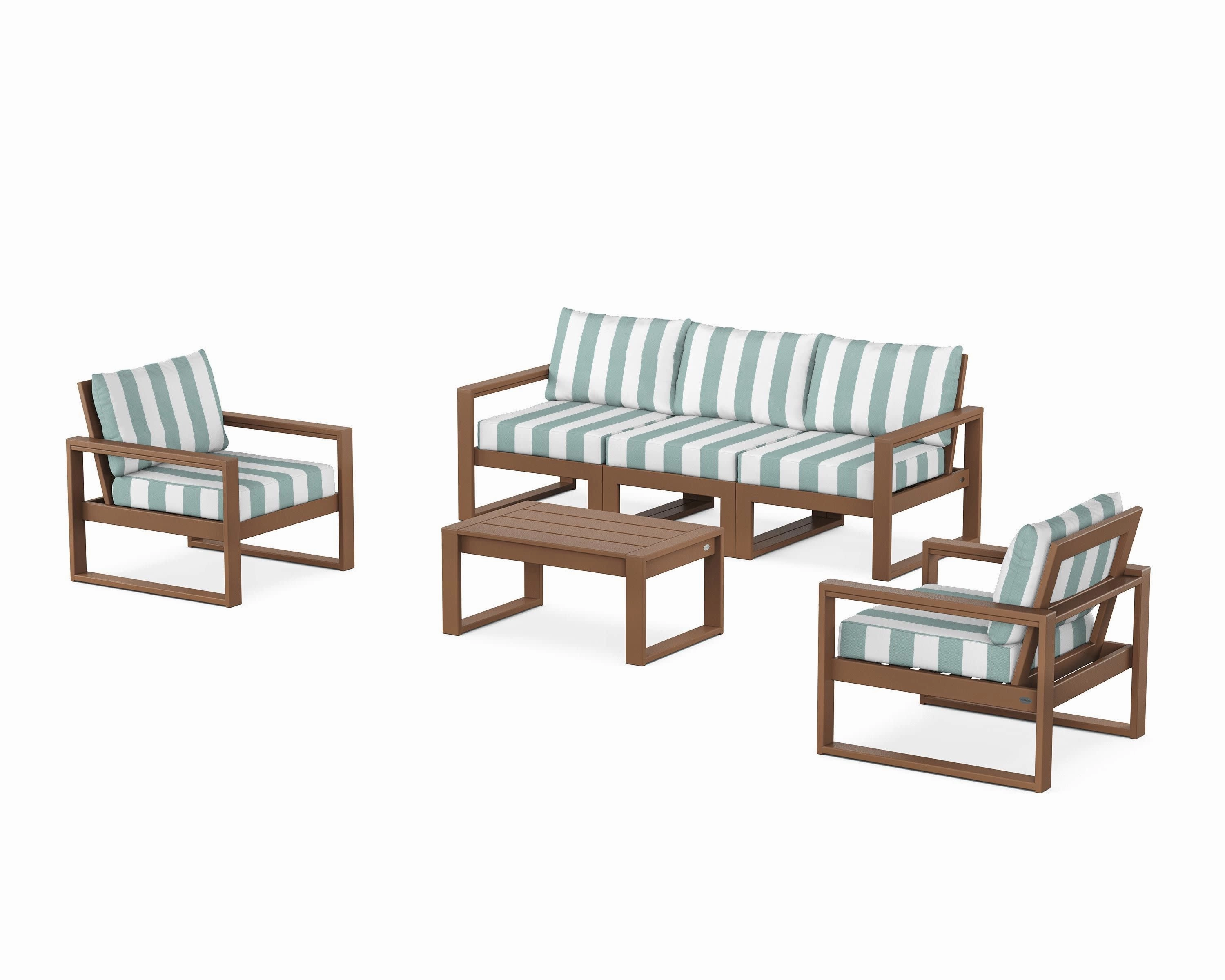 EDGE Sectional 4-Piece Deep Seating Set with Sofa