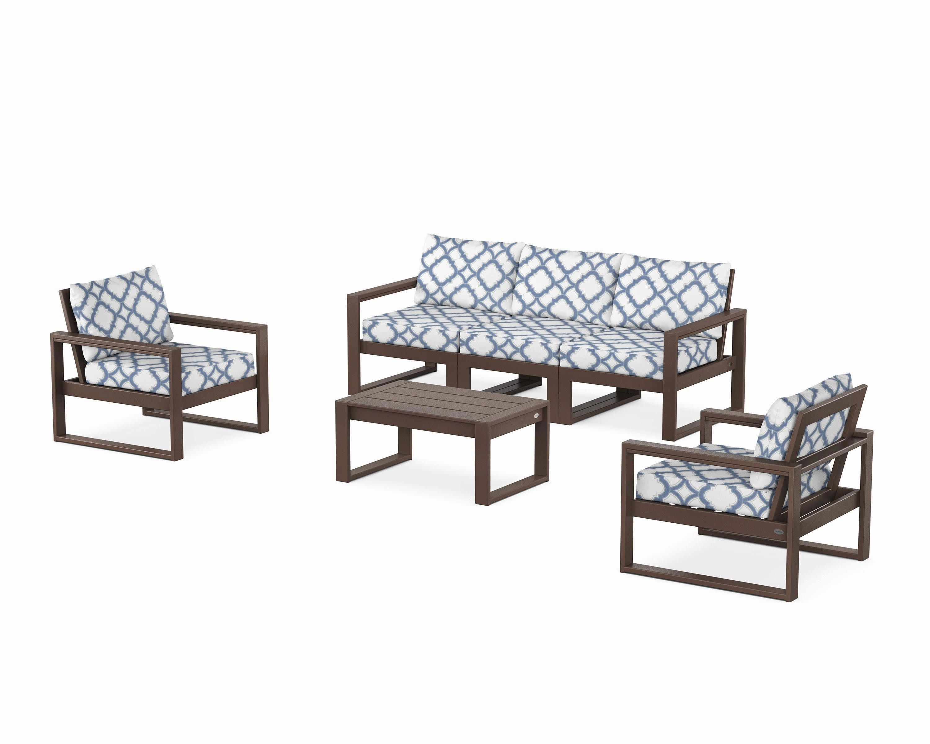 EDGE Sectional 4-Piece Deep Seating Set with Sofa
