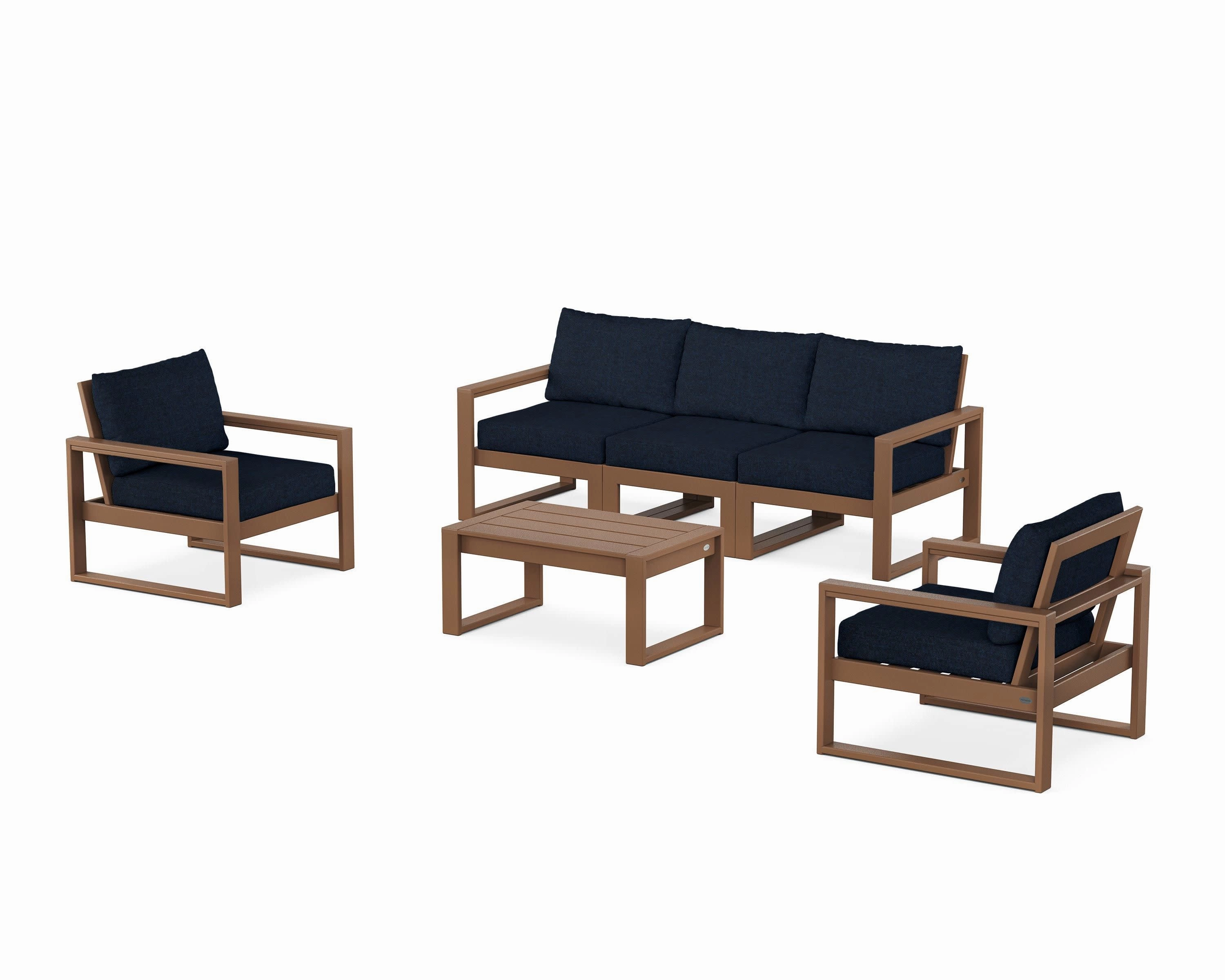 EDGE Sectional 4-Piece Deep Seating Set with Sofa