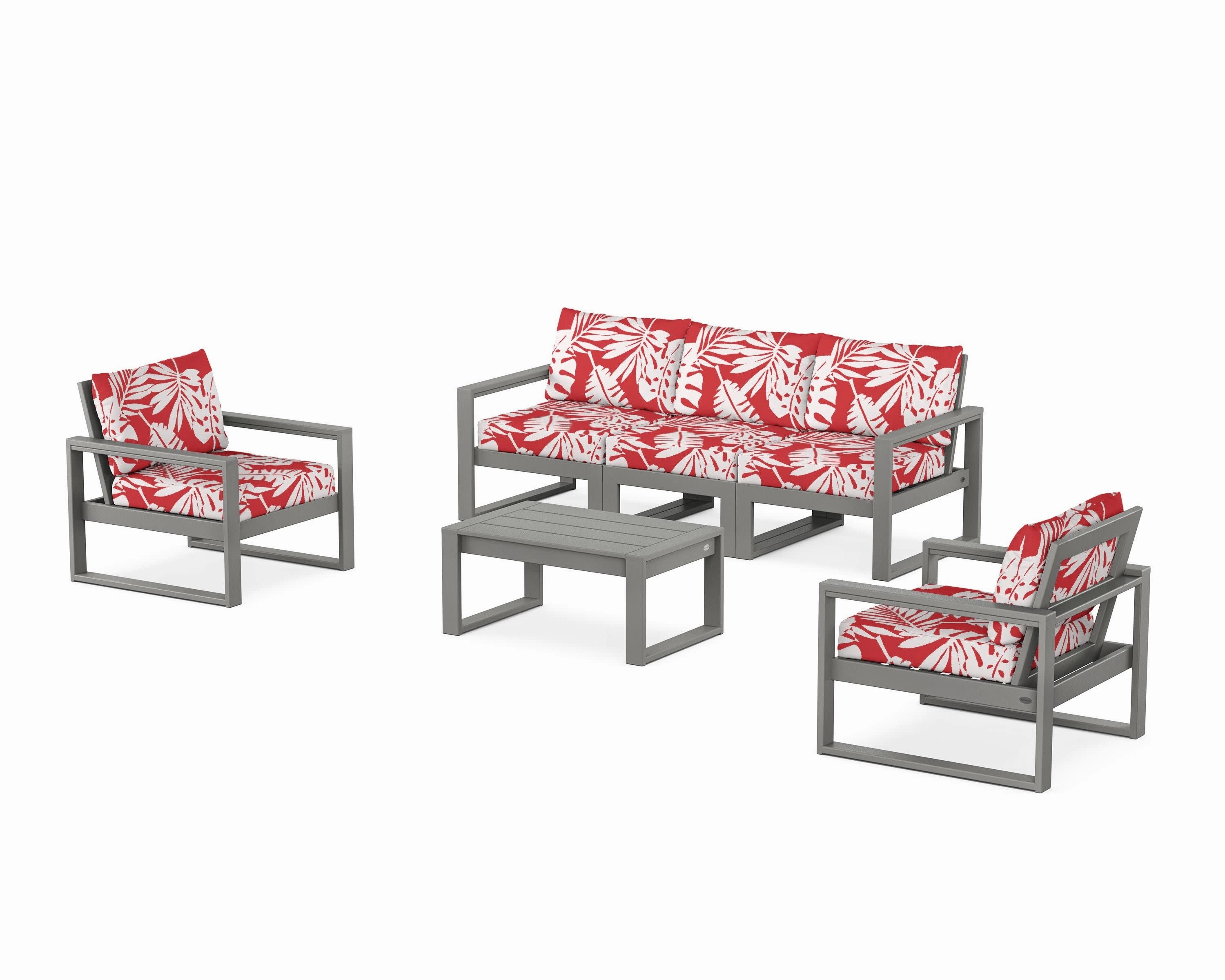 EDGE Sectional 4-Piece Deep Seating Set with Sofa