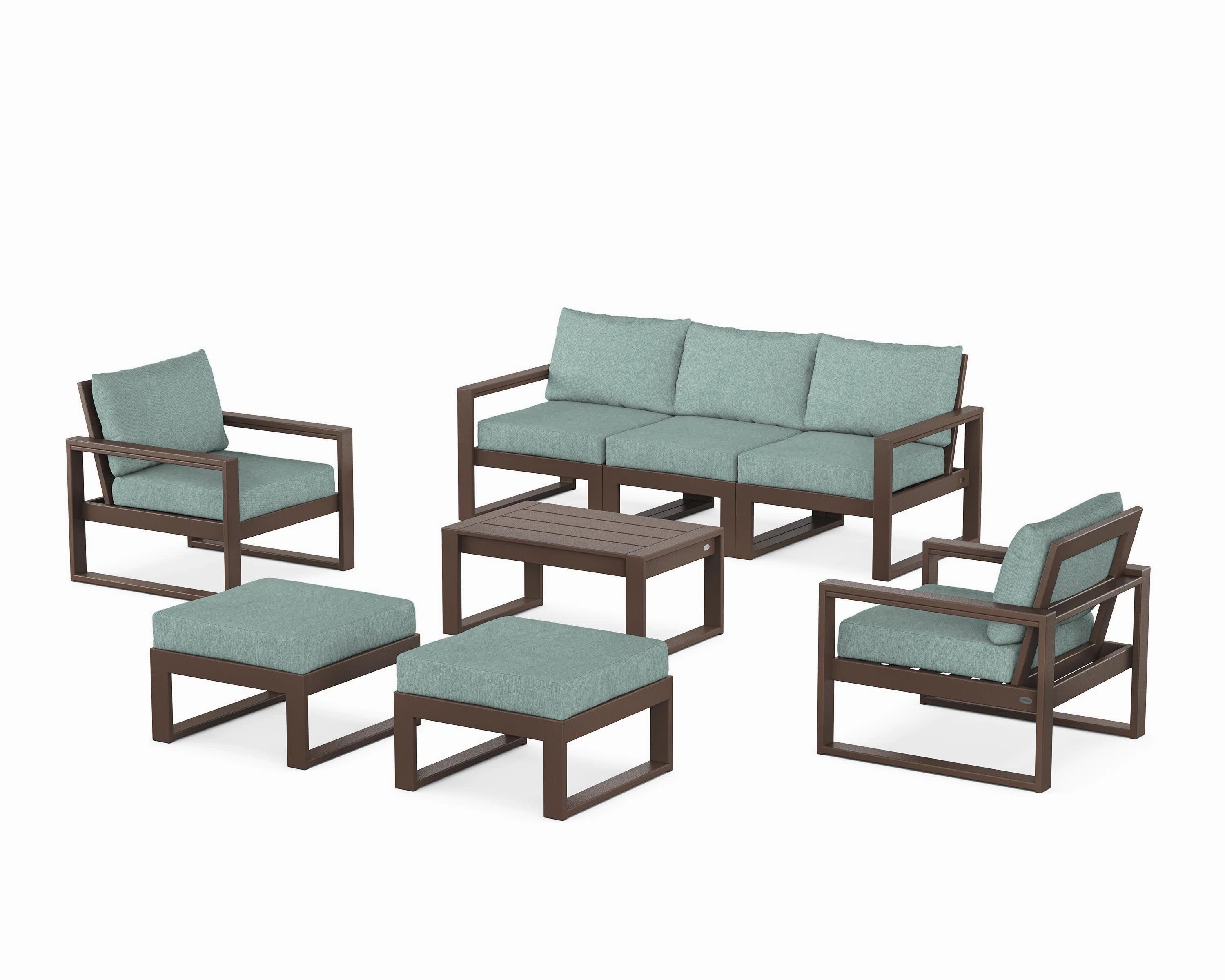 EDGE Sectional 8-Piece Lounge Sofa Set
