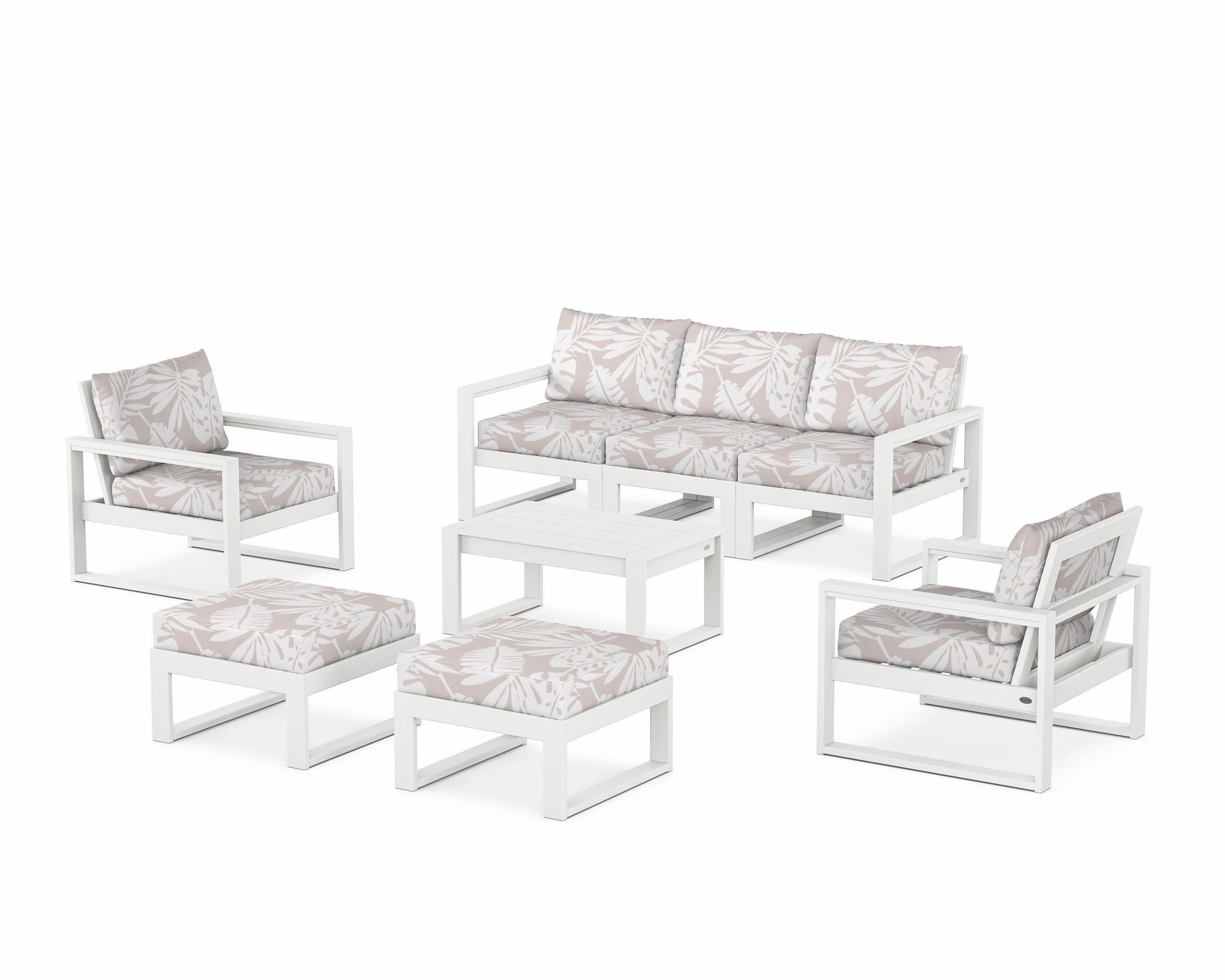 EDGE Sectional 8-Piece Lounge Sofa Set