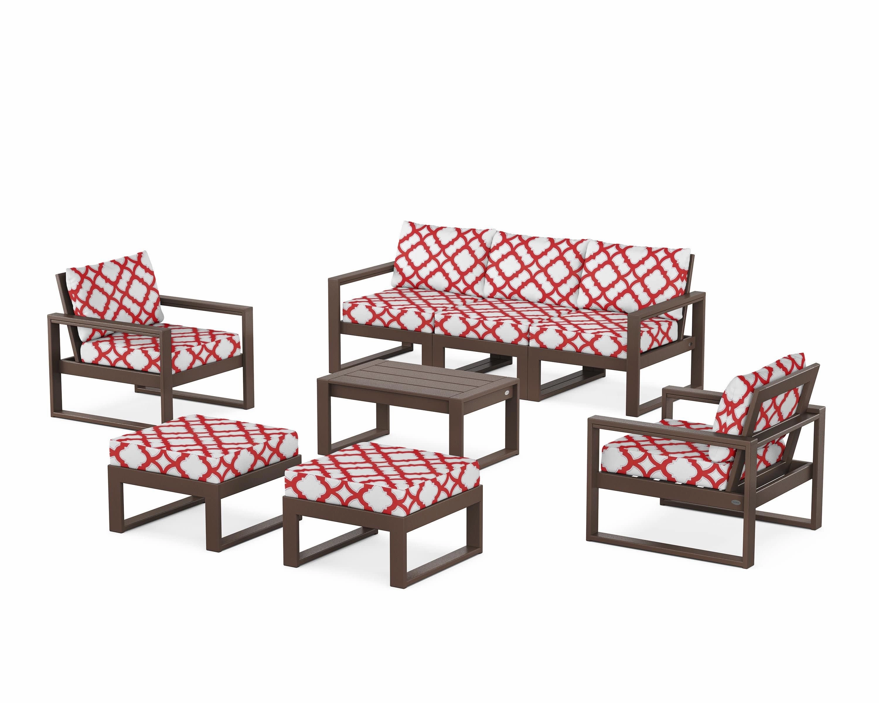 EDGE Sectional 8-Piece Lounge Sofa Set
