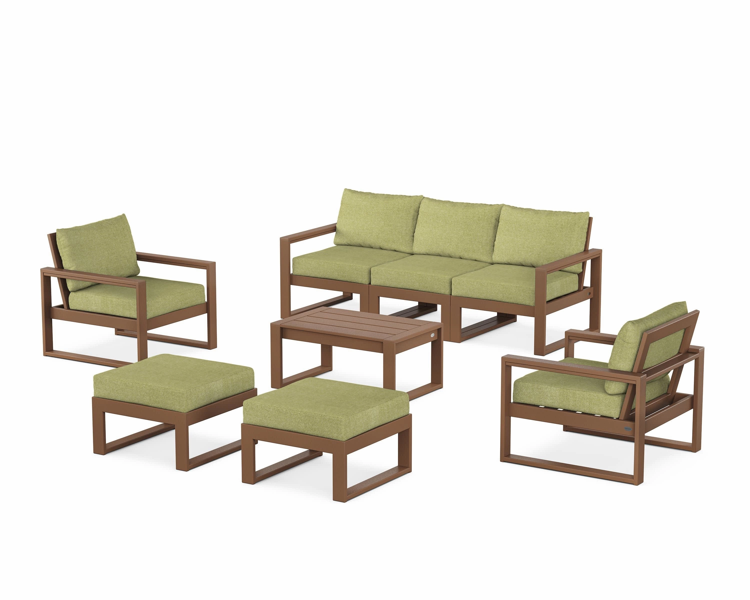 EDGE Sectional 8-Piece Lounge Sofa Set