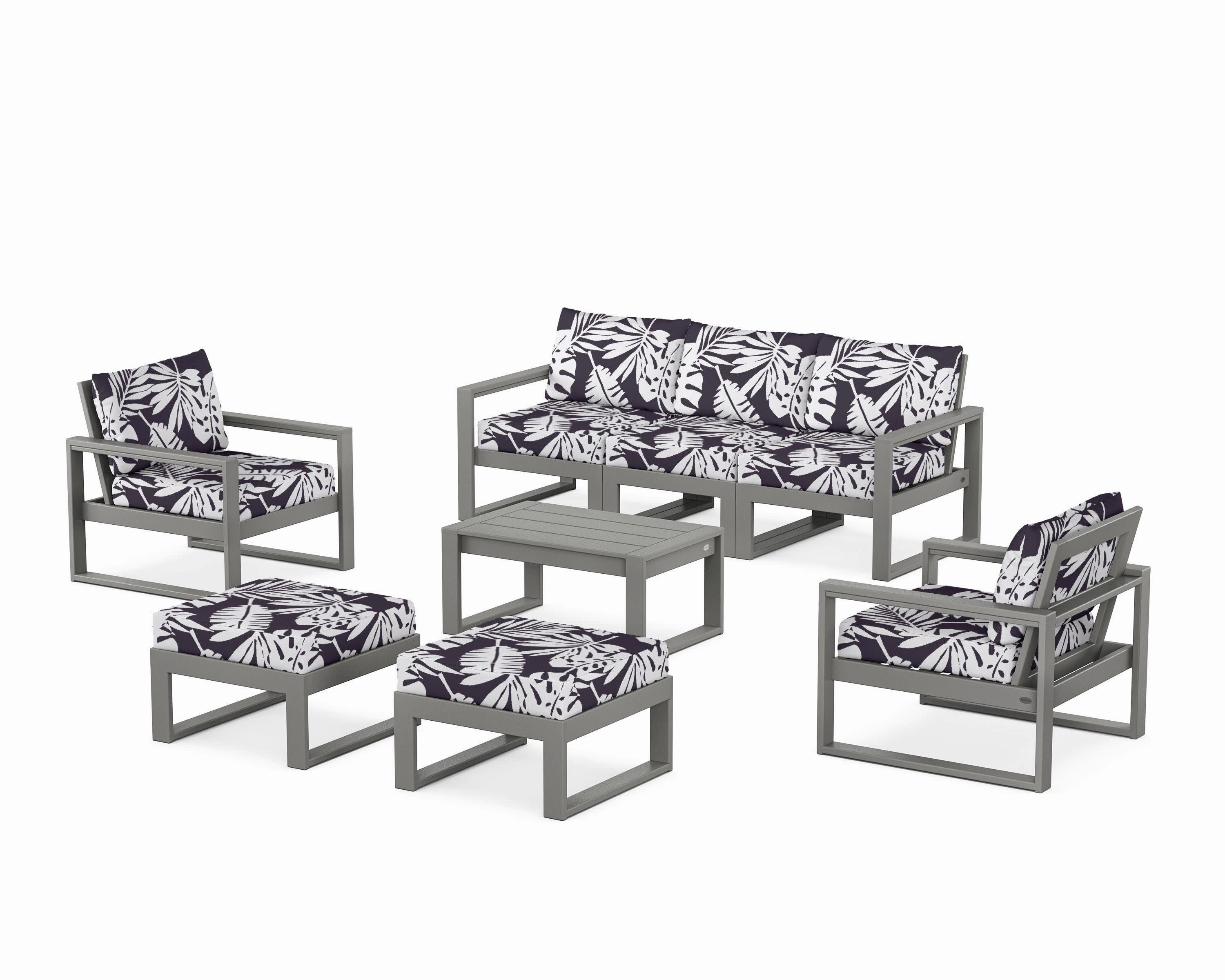 EDGE Sectional 8-Piece Lounge Sofa Set