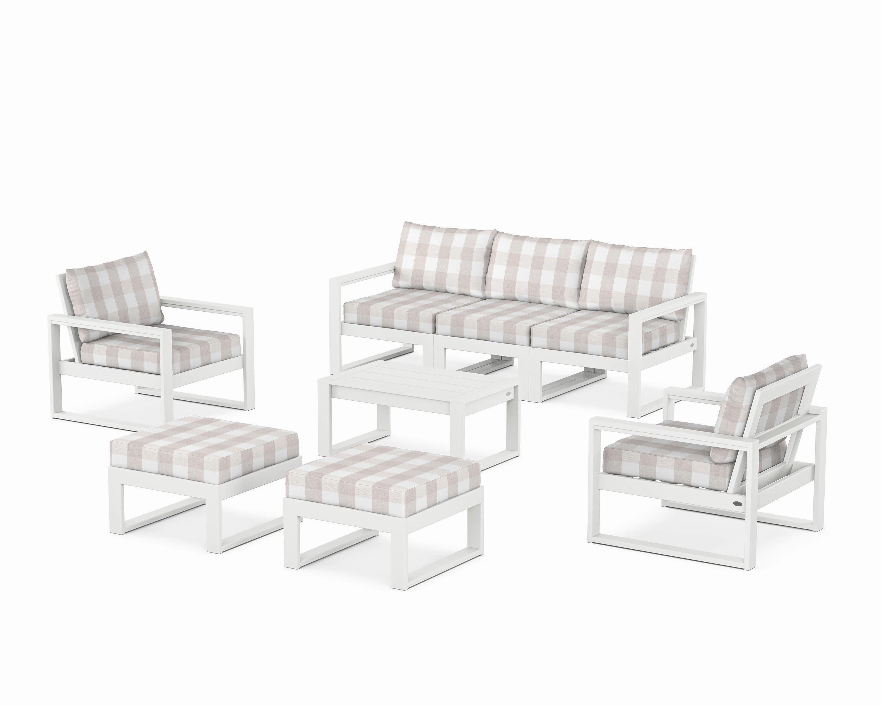 EDGE Sectional 8-Piece Lounge Sofa Set